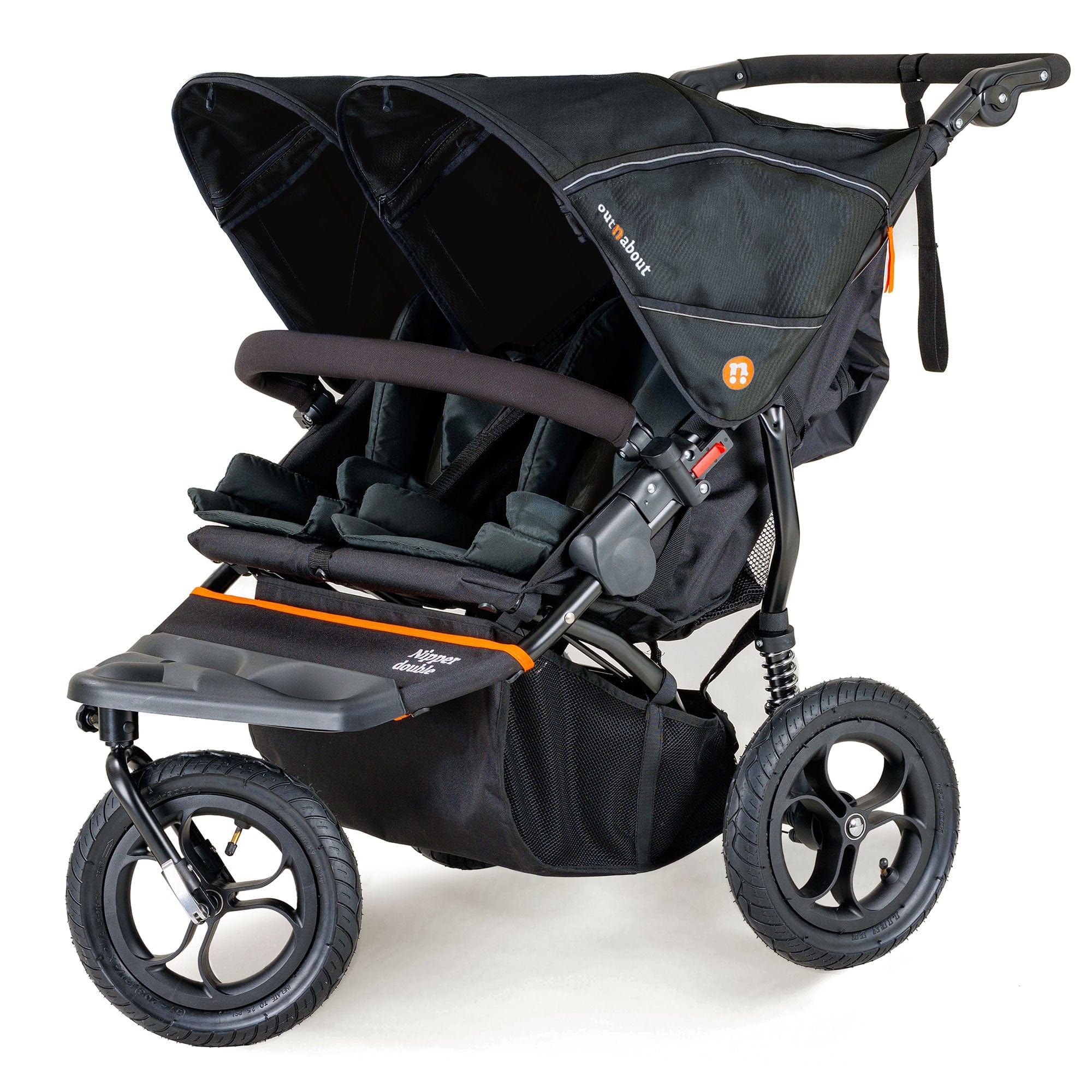 Stroller for two babies and a toddler on sale