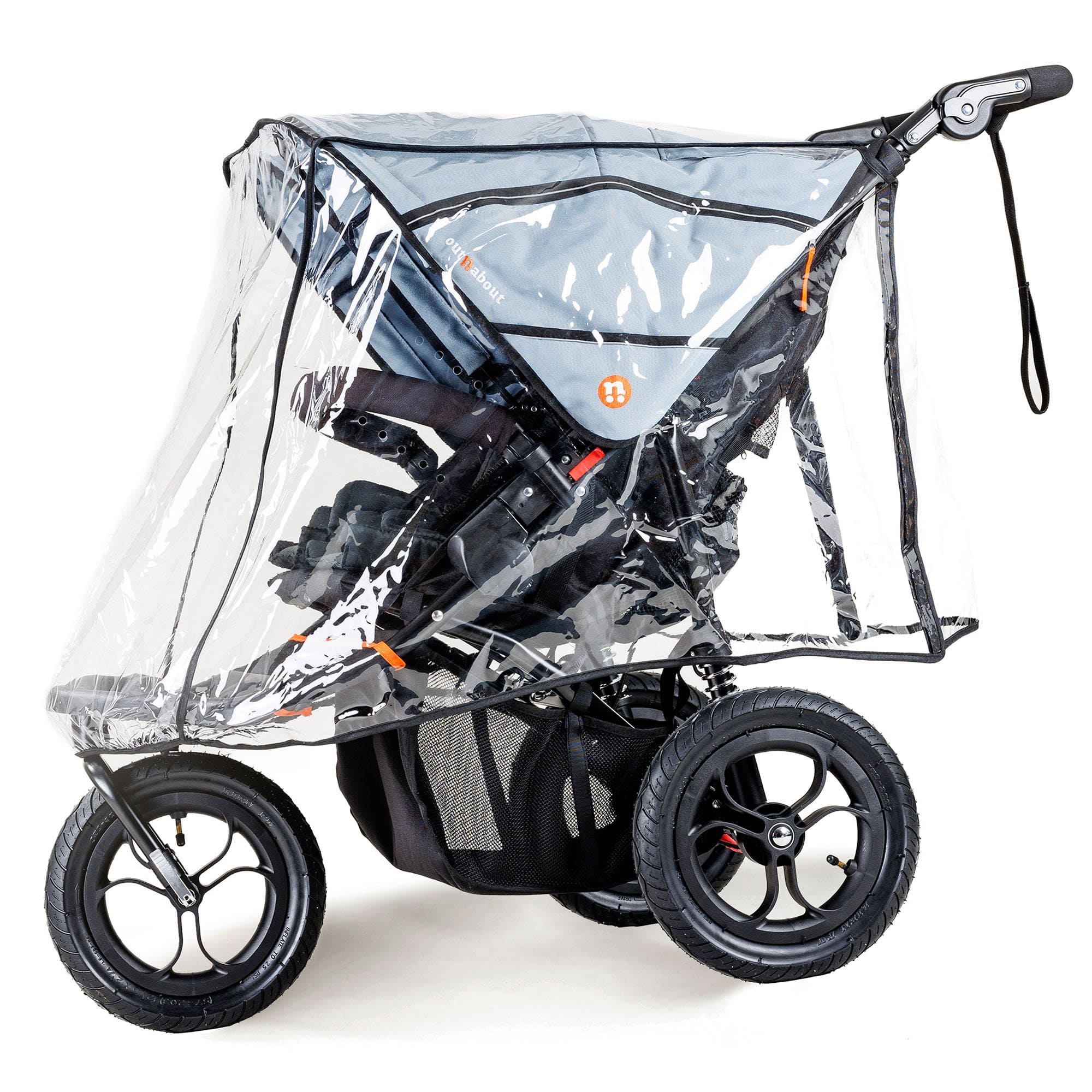 Out and about store nipper double grey