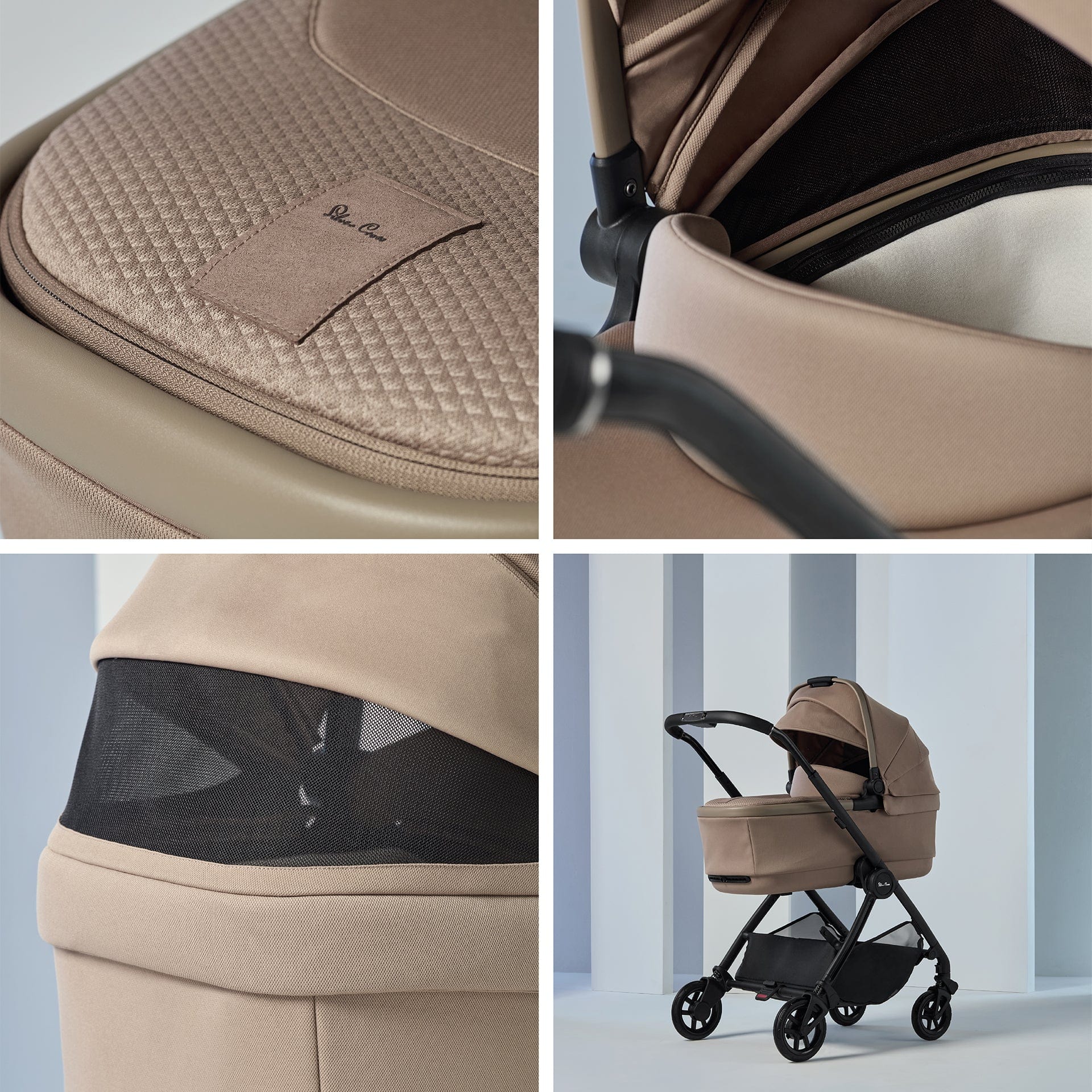 Silver Cross Baby Prams Silver Cross Dune 2 Cybex Travel System- Mocha