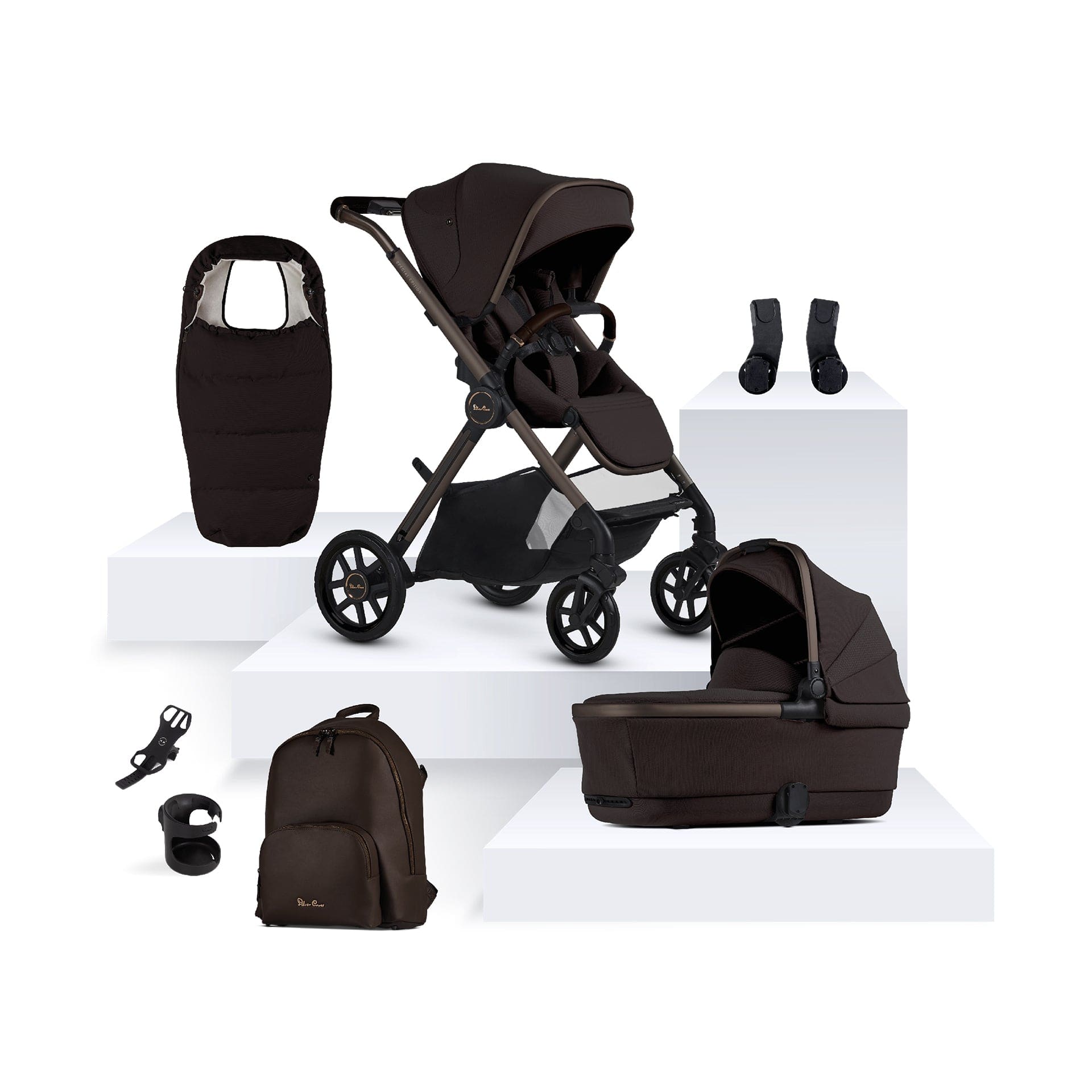 Silver Cross Baby Prams Silver Cross Reef 2 Special Edition Maxi-Cosi Travel System - Ganache