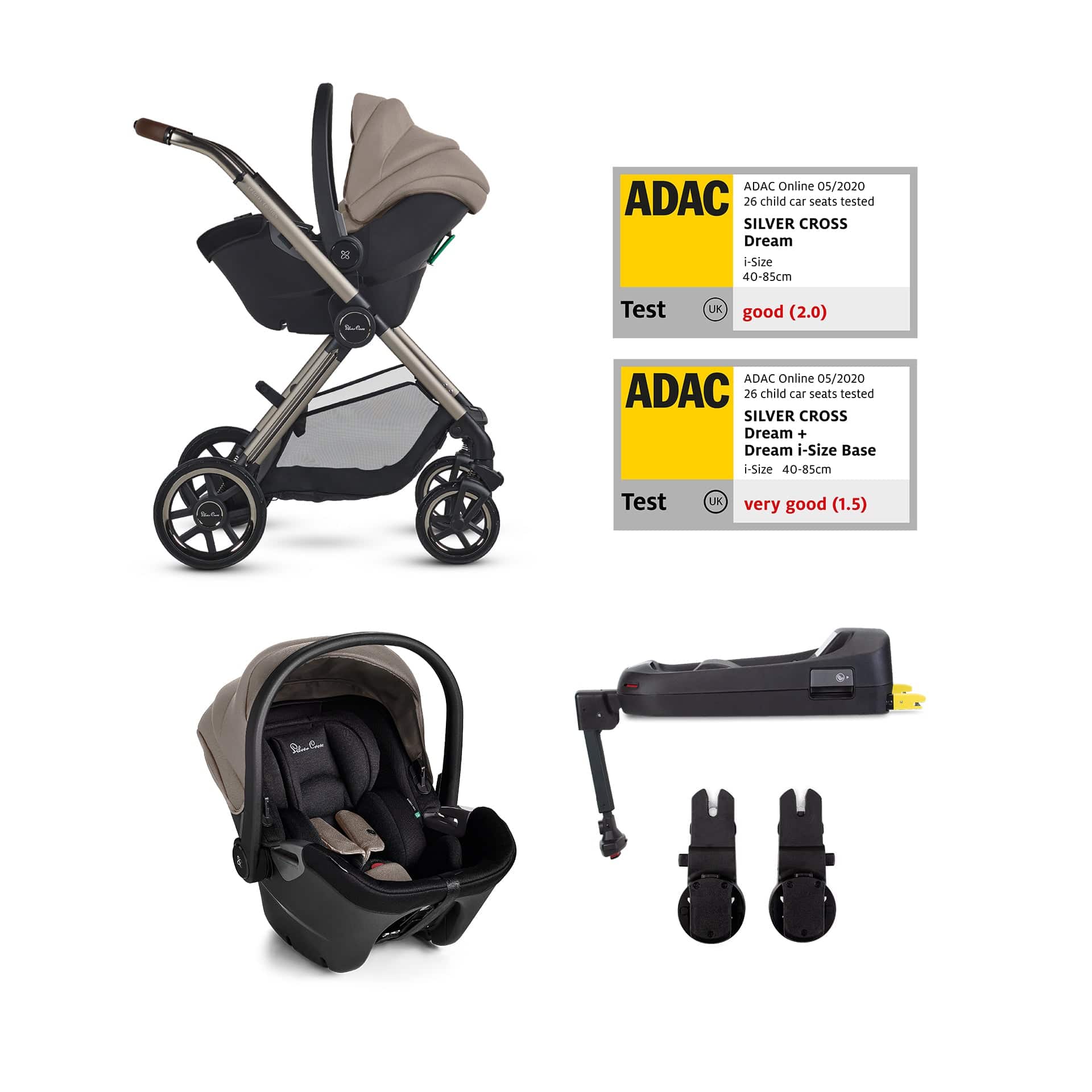 Silver Cross Baby Prams Silver Cross Reef 2 Special Edition Ultimate Bundle - Frappe ISED-FP