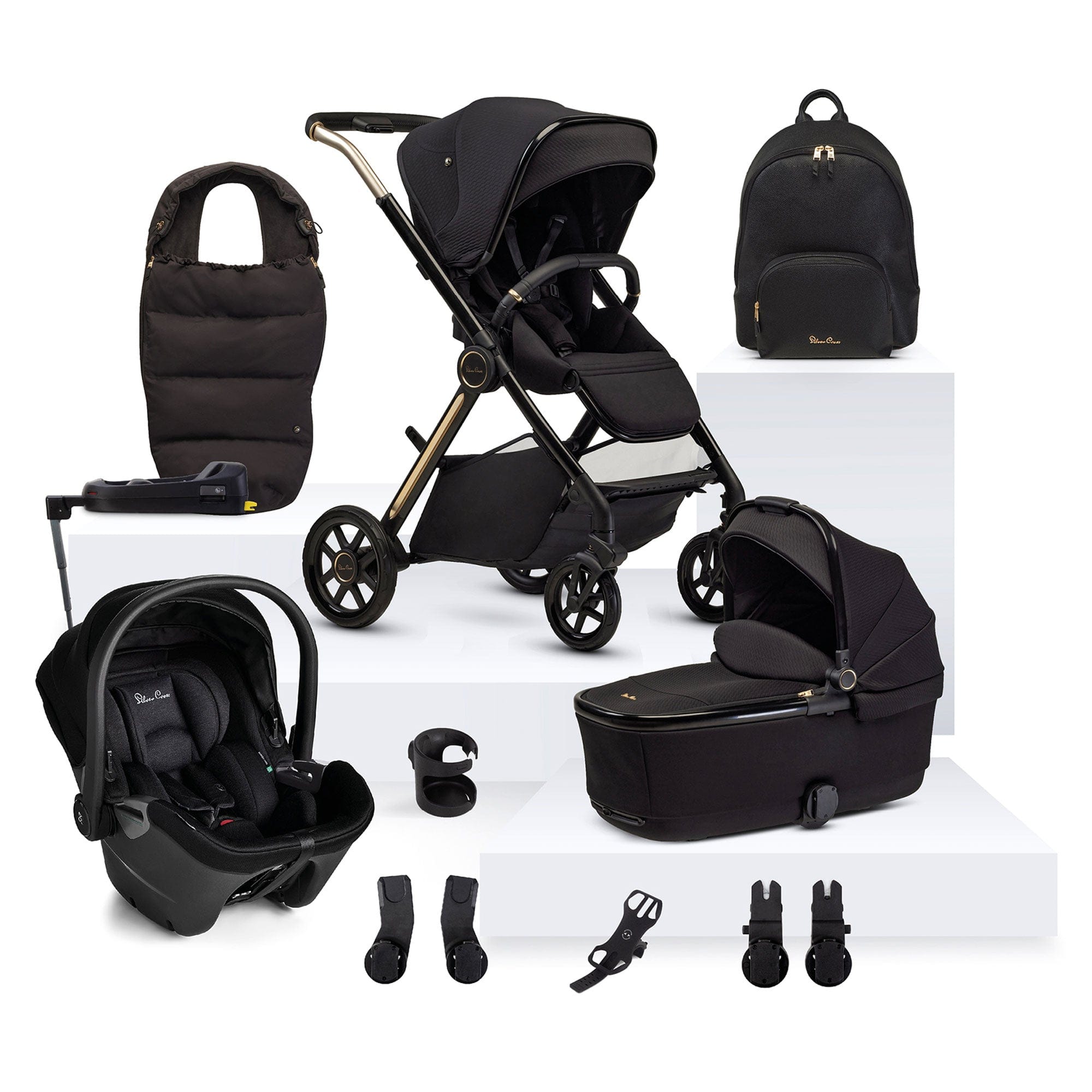 Silver Cross baby prams Silver Cross Reef 2 Special Edition Ultimate Bundle - Espresso ISED.EP