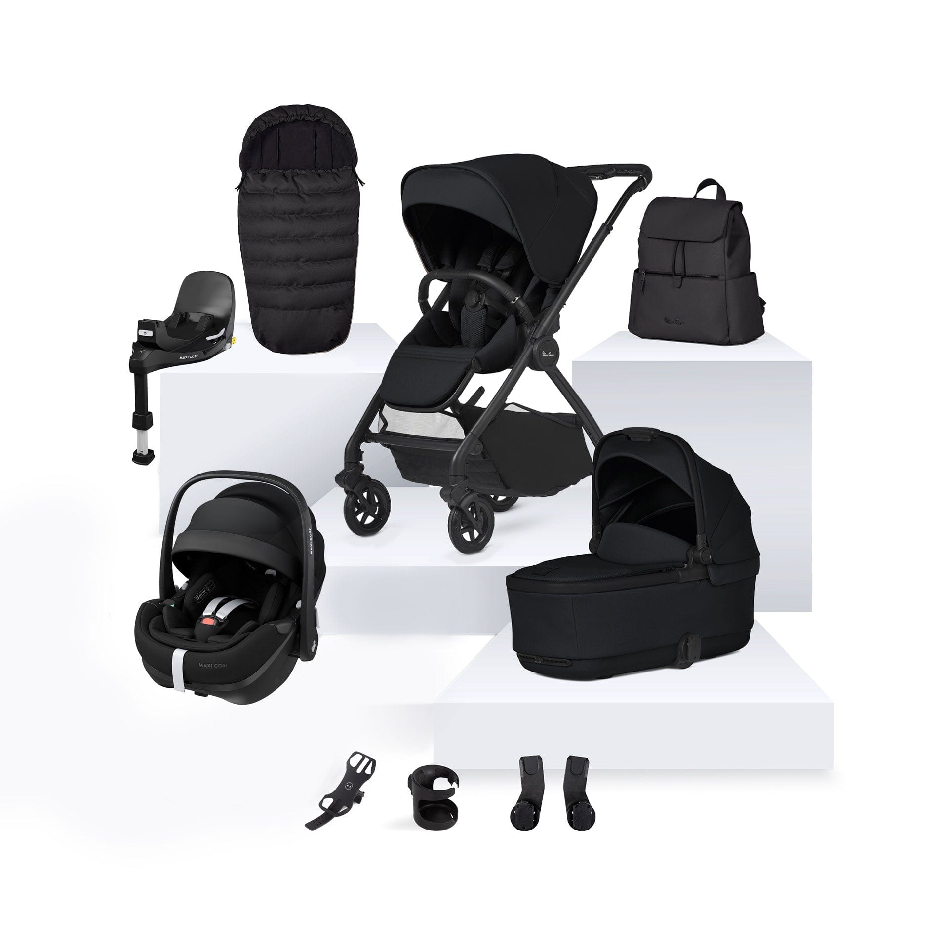 Silver Cross Travel Systems Silver Cross Dune 2 Maxi-Cosi Travel System- Space 15731-SPA-2