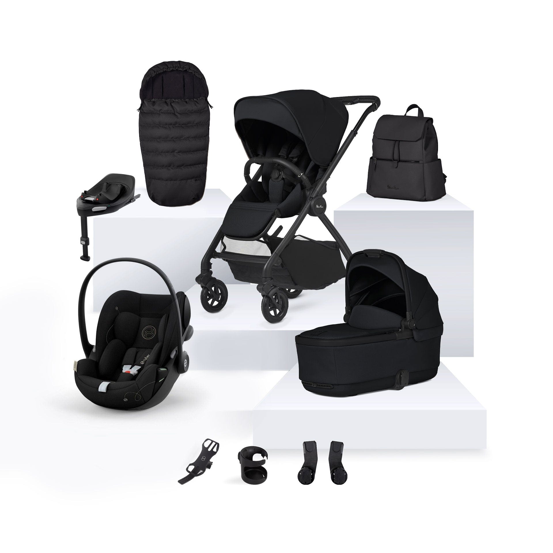 Silver Cross Travel Systems Silver Cross Dune 2 Cybex Travel System- Space 15754-SPA-1