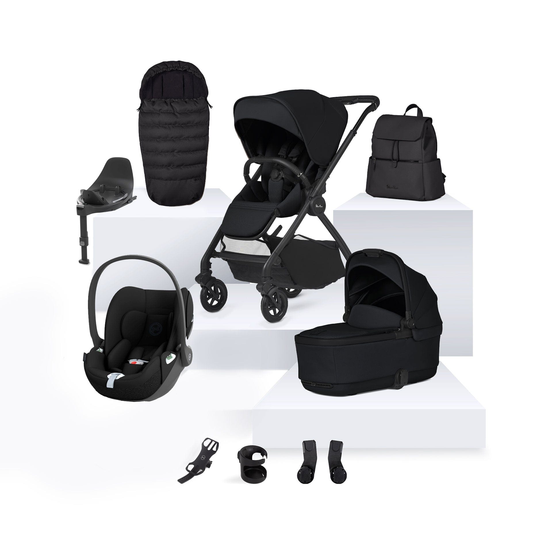 Silver Cross Travel Systems Silver Cross Dune 2 Cybex Travel System- Space 15754-SPA-2