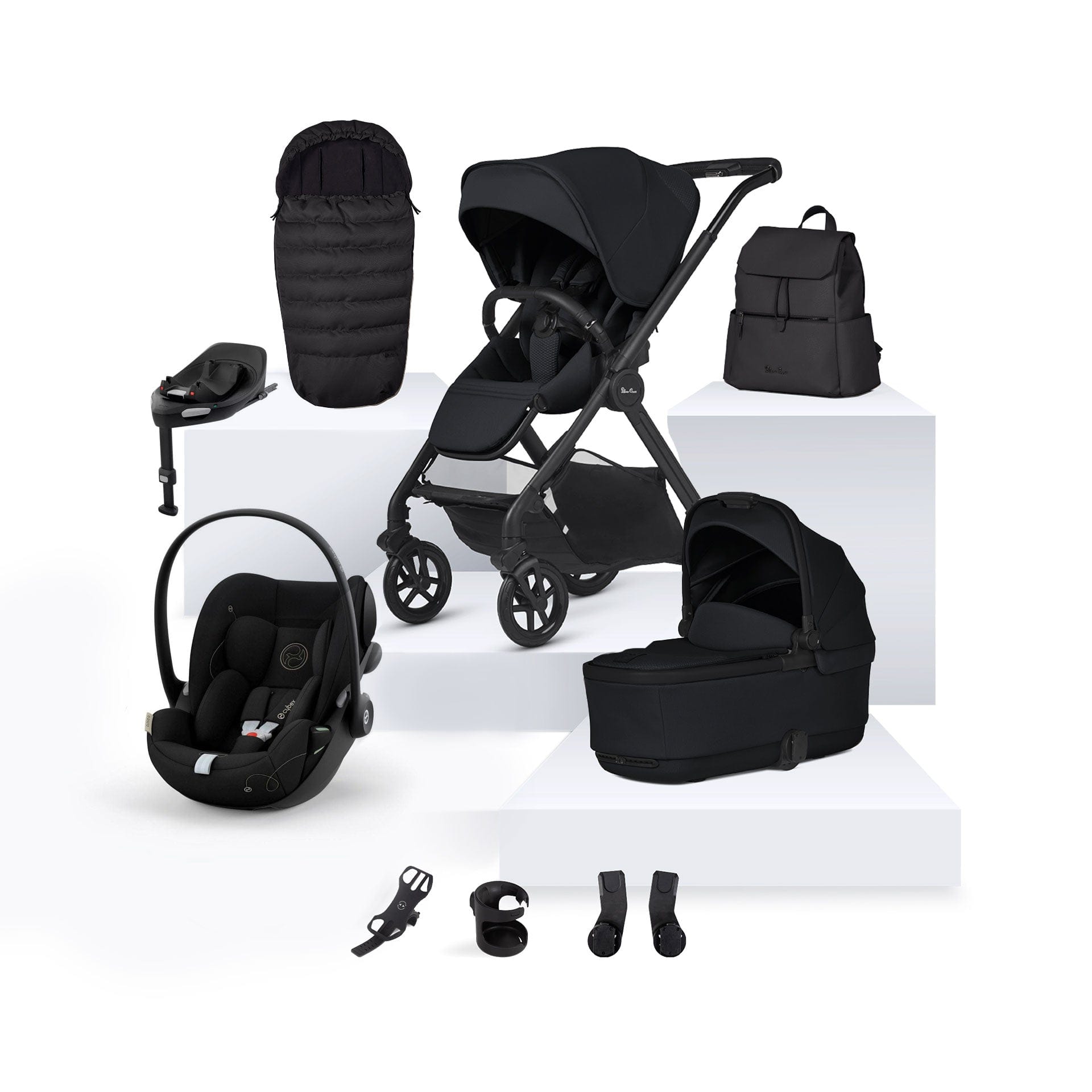 Silver Cross Travel Systems Silver Cross Reef 2 Cybex Travel System- Space 15781-SPA-1