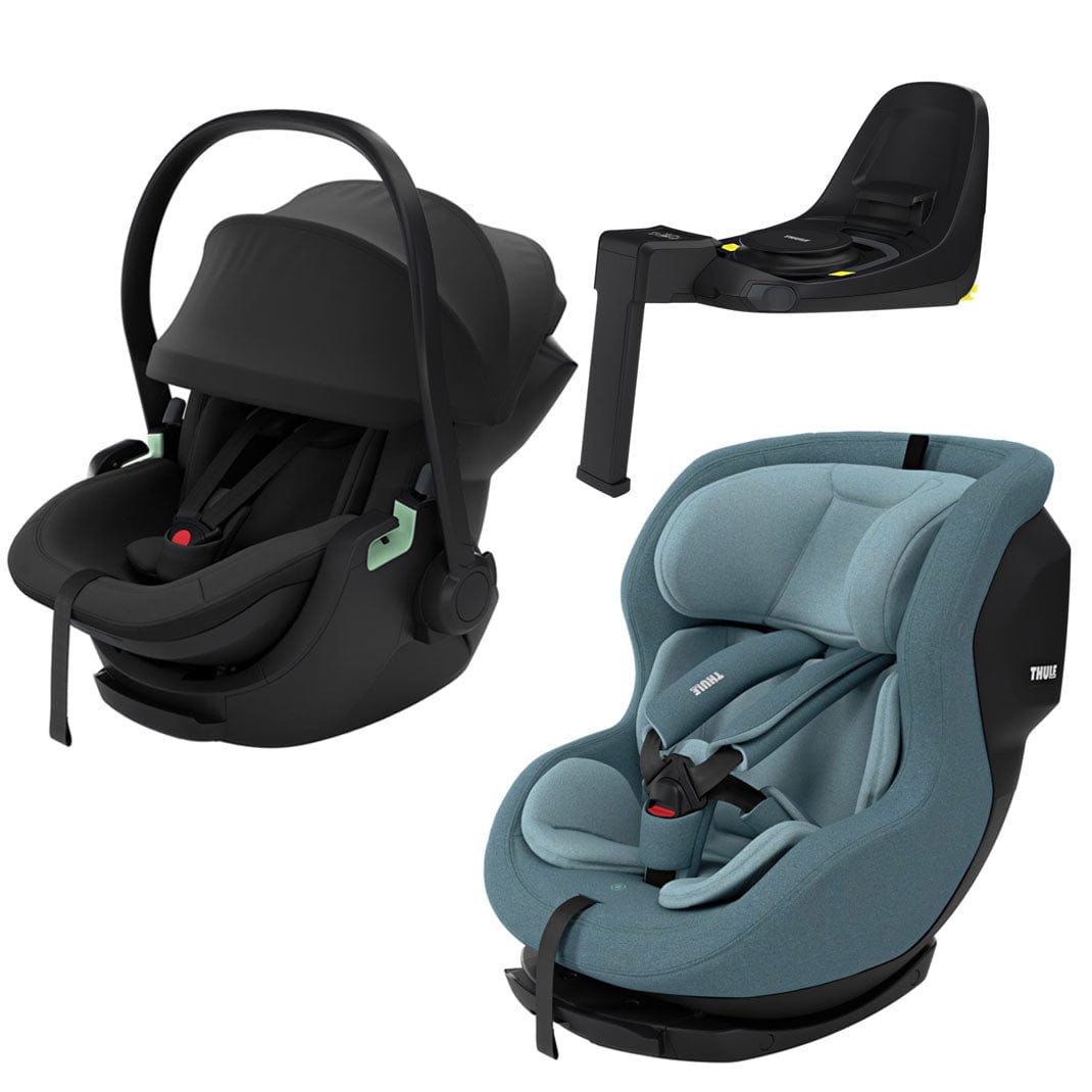 Thule Combination Car Seats Thule Maple & Elm Car Seat Bundle- Black/Mid-Blue 14000006-02