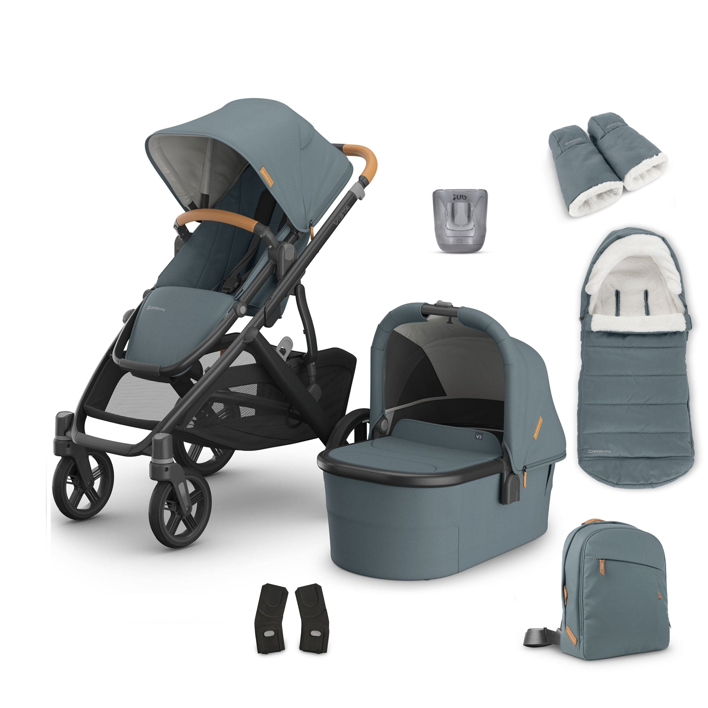 Uppababy baby prams Uppababy Vista V3 Complete Bundle - Dillan 17585-VIS-COM-DIL