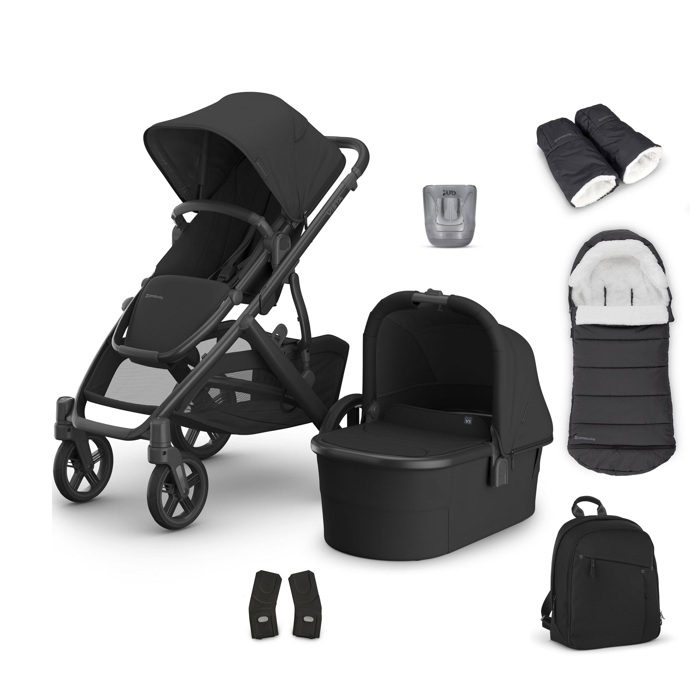 Uppababy baby prams Uppababy Vista V3 Complete Bundle - Jake 17588-VIS-COM-JAK