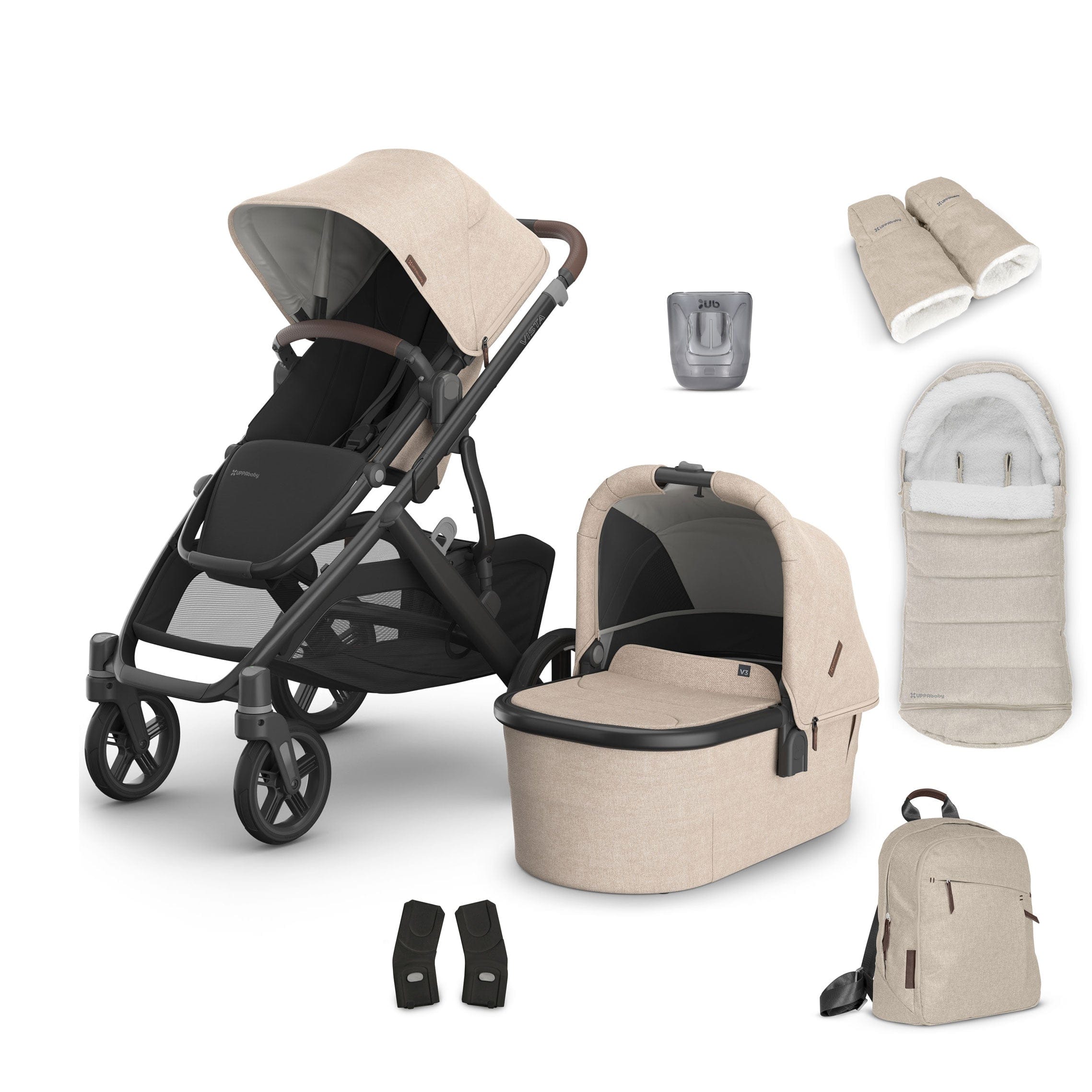 Uppababy baby prams Uppababy Vista V3 Complete Bundle - Liam 17589-VIS-COM-LIA