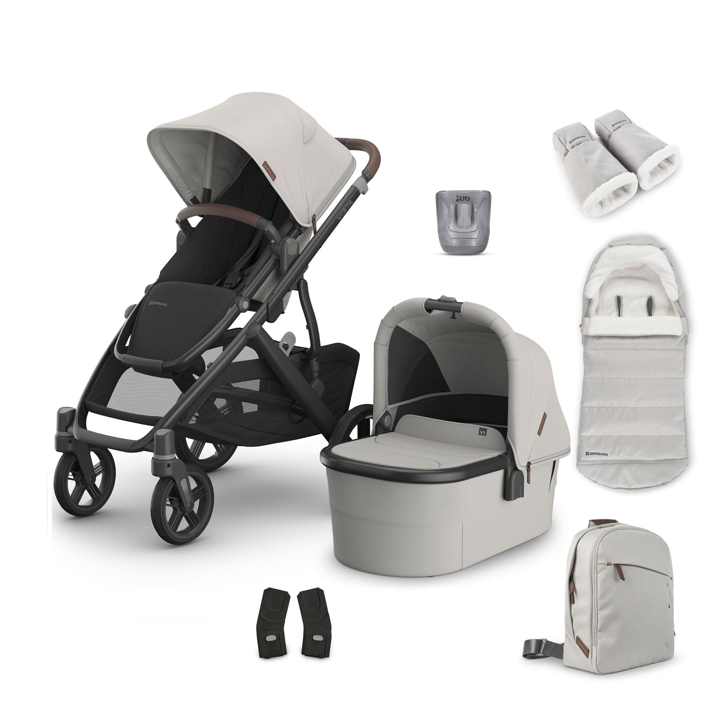 Uppababy baby prams Uppababy Vista V3 Complete Bundle - Savannah 17591-VIS-COM-SAV