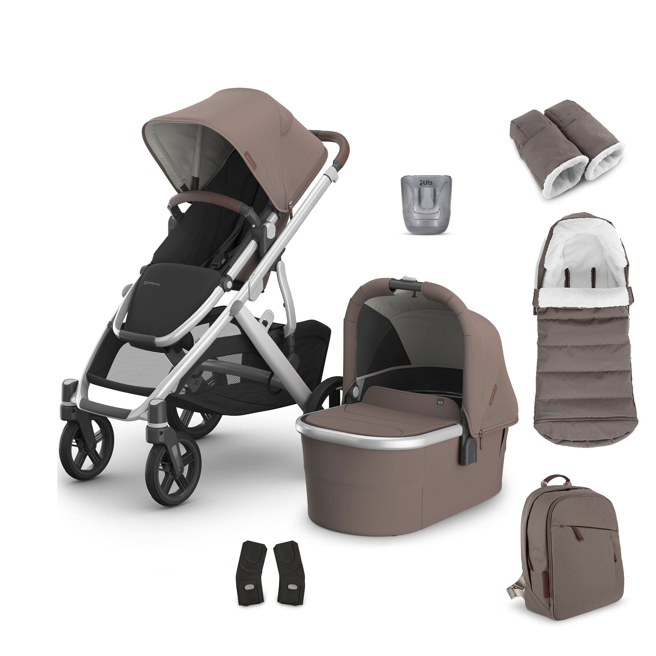 Uppababy baby prams Uppababy Vista V3 Complete Bundle - Theo 17592-VIS-COM-THE