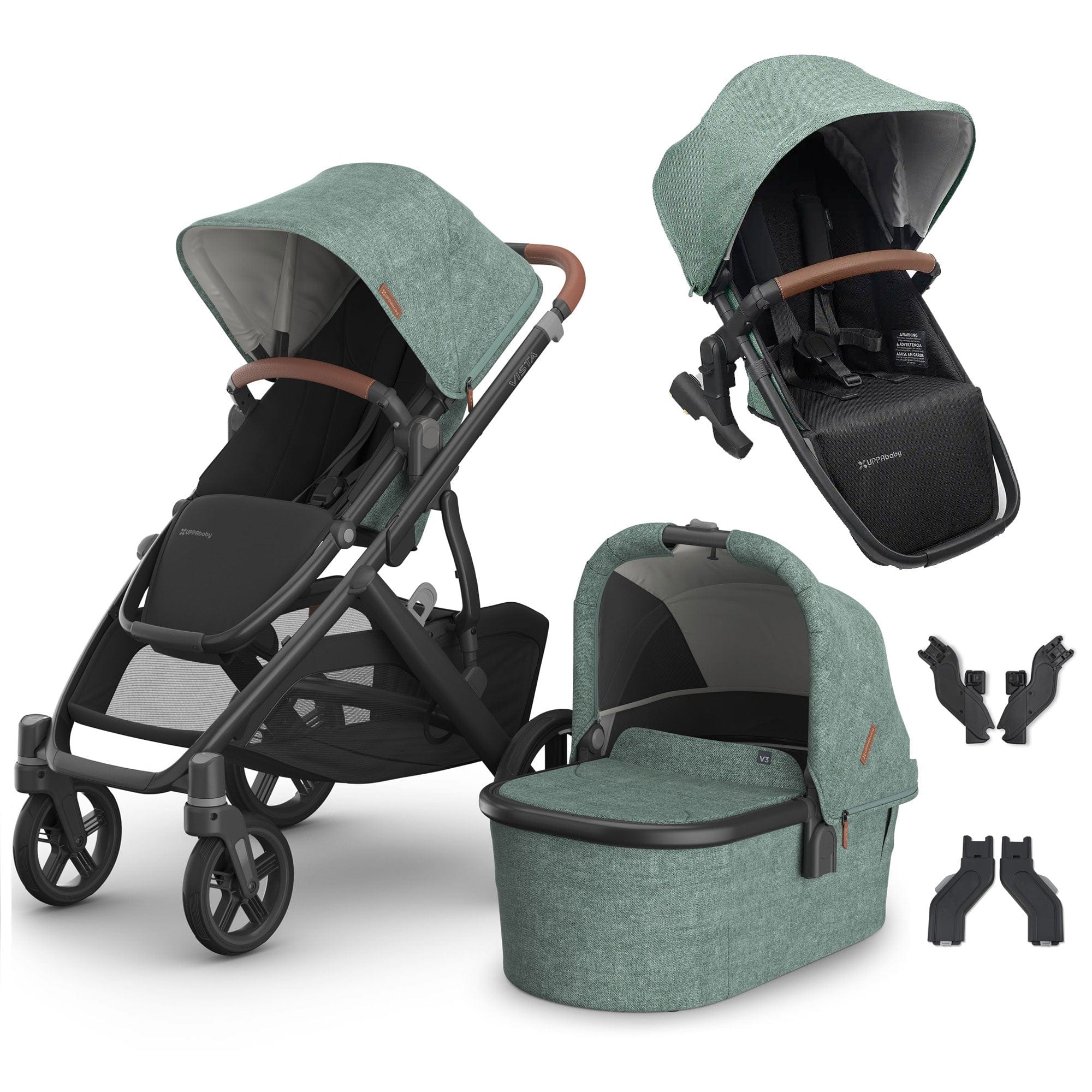 Uppababy baby prams Uppababy Vista V3 Duo Pram - Gwen VIS-DUO-GWEN