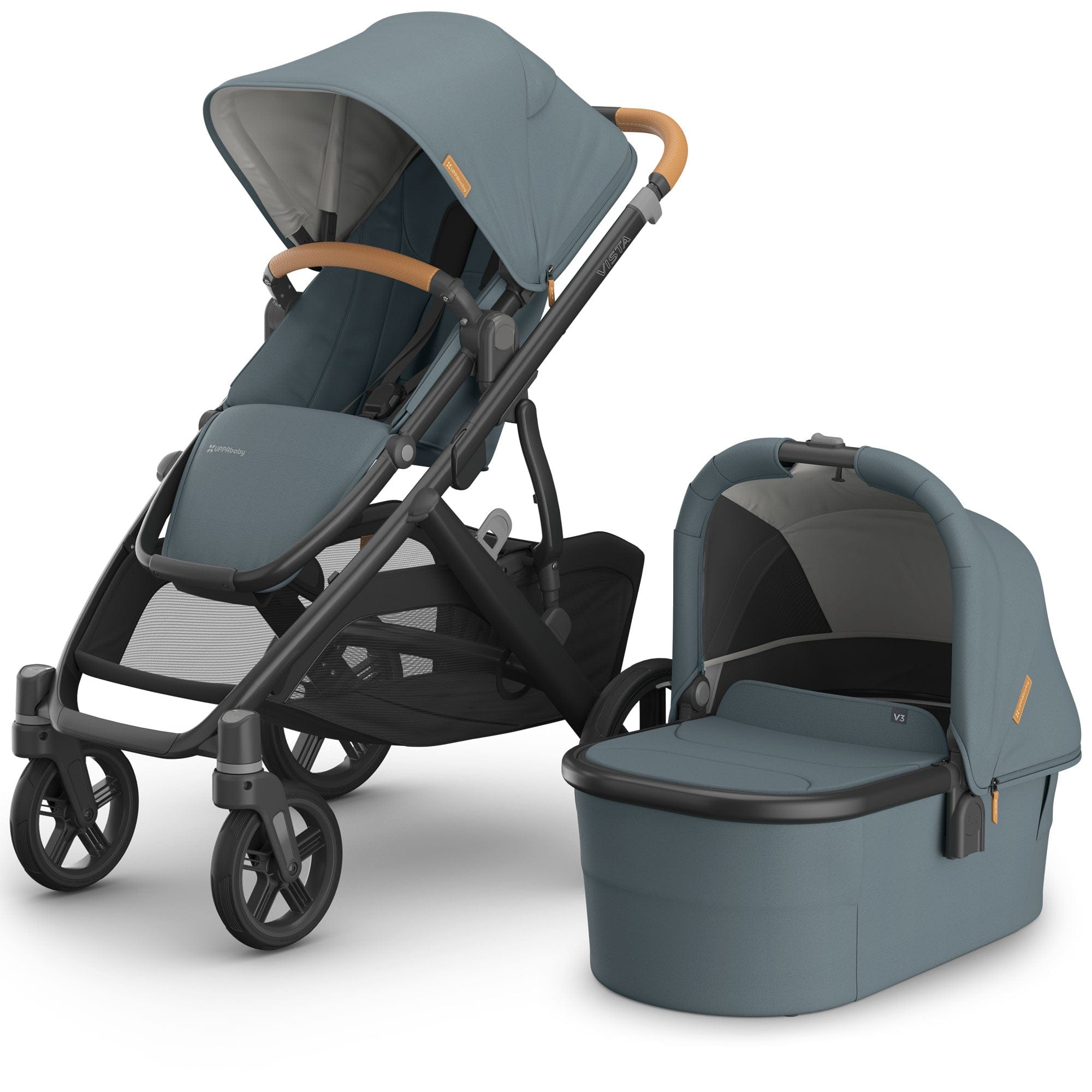 Uppababy baby prams Uppababy Vista V3 Pram - Dillan 0303-VIS-UK-DIL