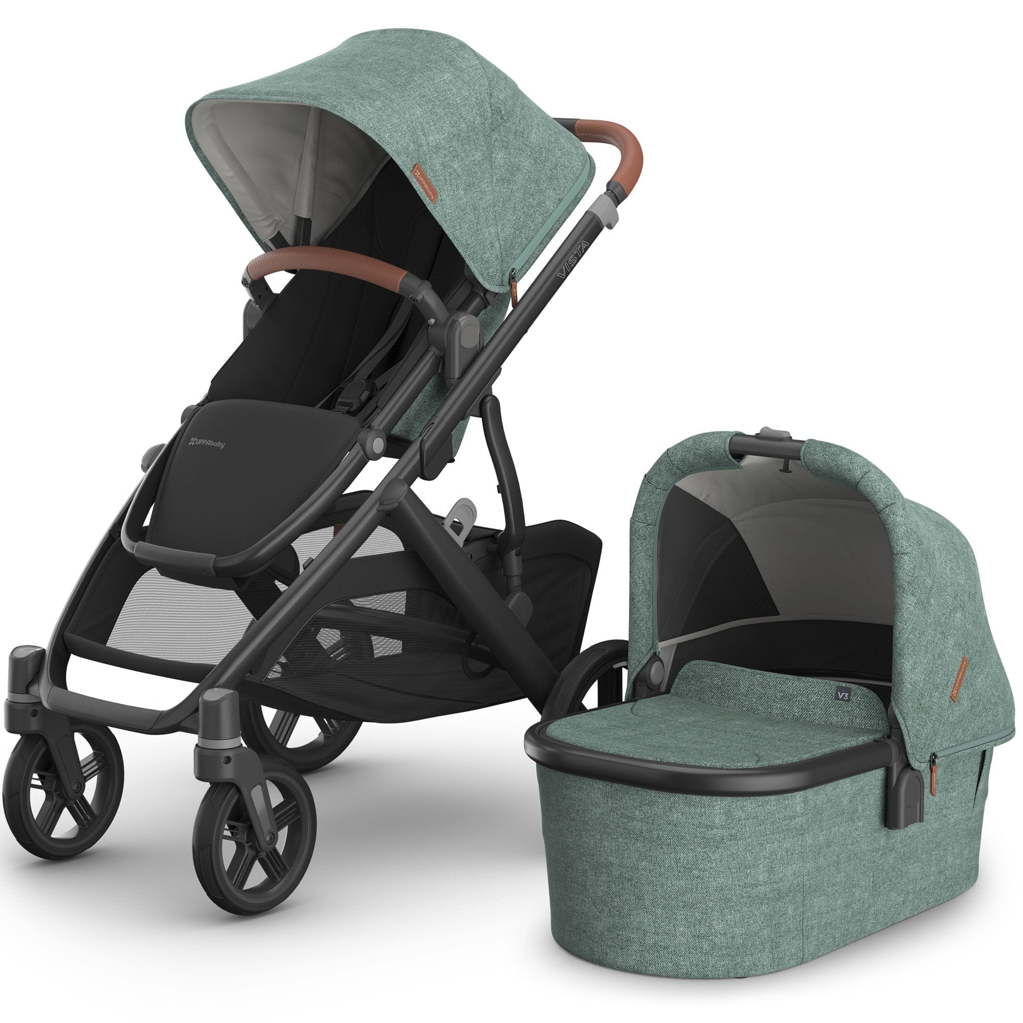 Uppababy baby prams Uppababy Vista V3 Pram - Gwen 0303-VIS-UK-GWN