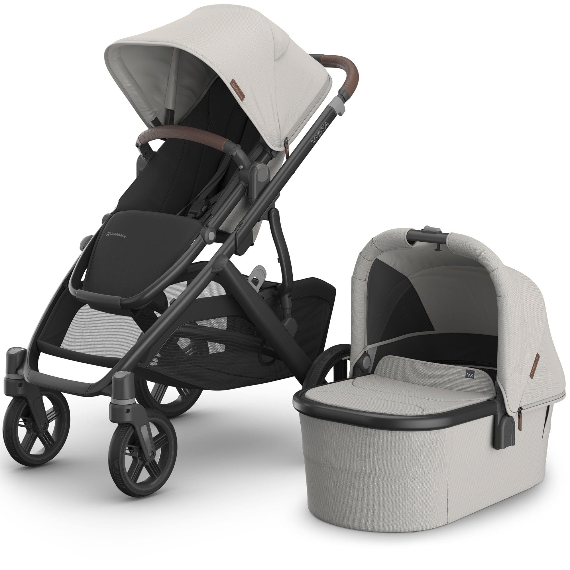 Uppababy baby prams Uppababy Vista V3 Pram - Savannah 0303-VIS-UK-SAV