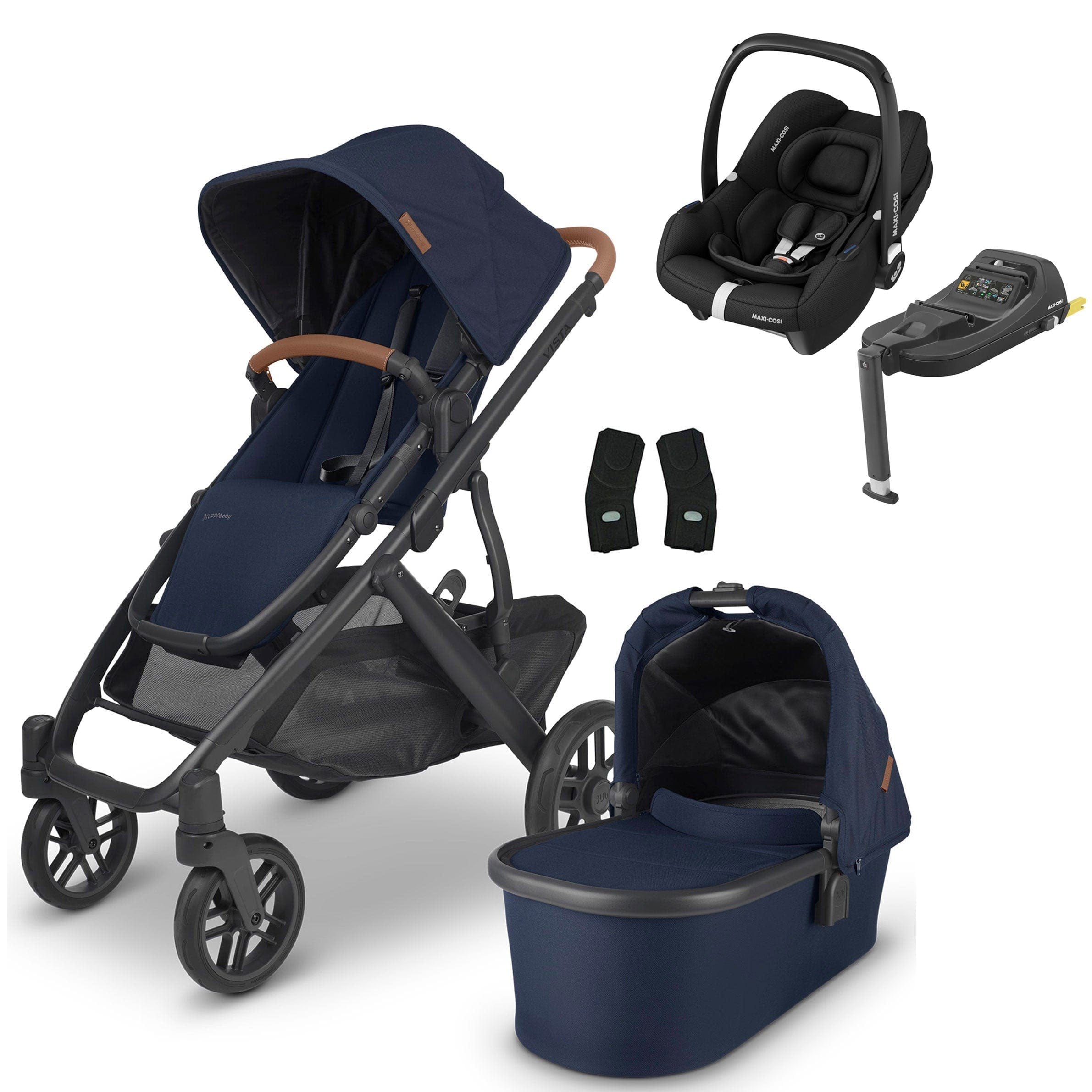 Uppababy travel systems Uppababy Vista V2 Cabriofix & Base Travel System - Noa 16797-NOA