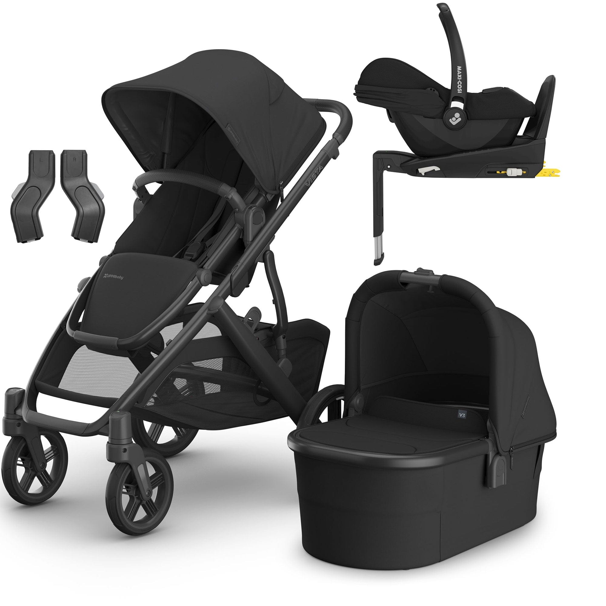 Uppababy Travel Systems Uppababy Vista V3 Maxi-Cosi Travel System - Jake 16616-JAK