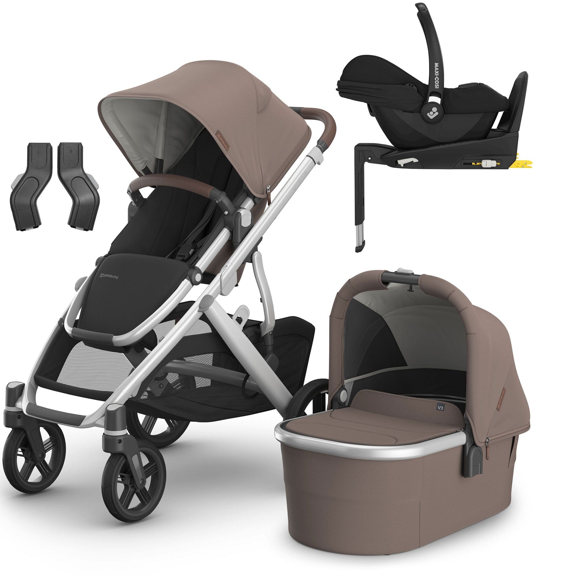 Uppababy Travel Systems Uppababy Vista V3 Maxi-Cosi Travel System - Theo 16621-THE