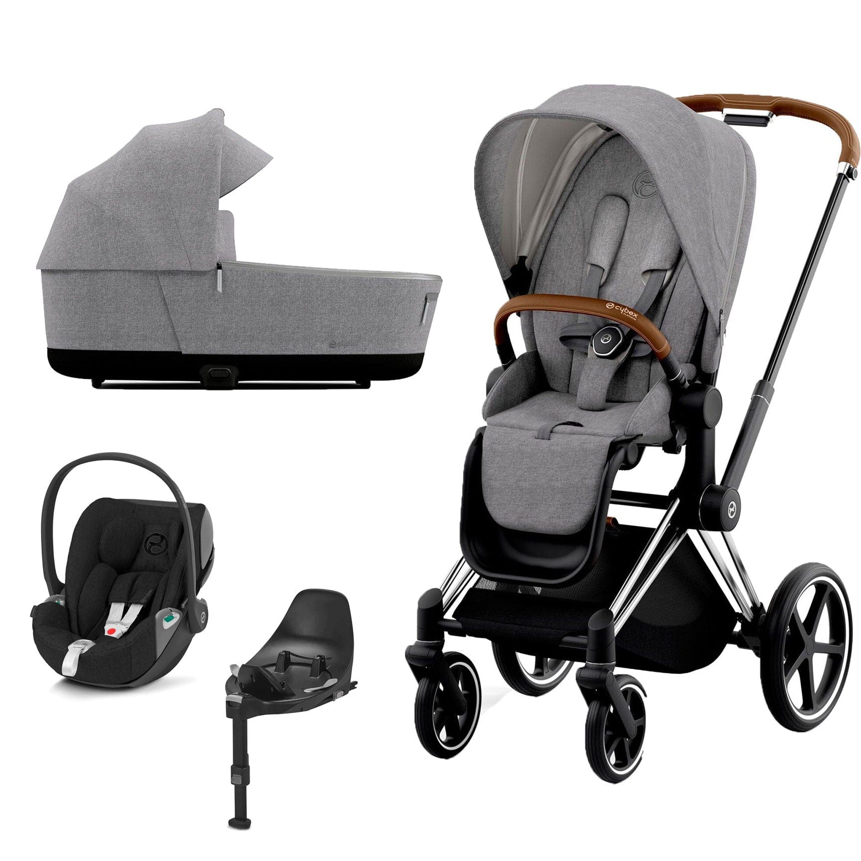 Cybex priam cheap footmuff manhattan grey