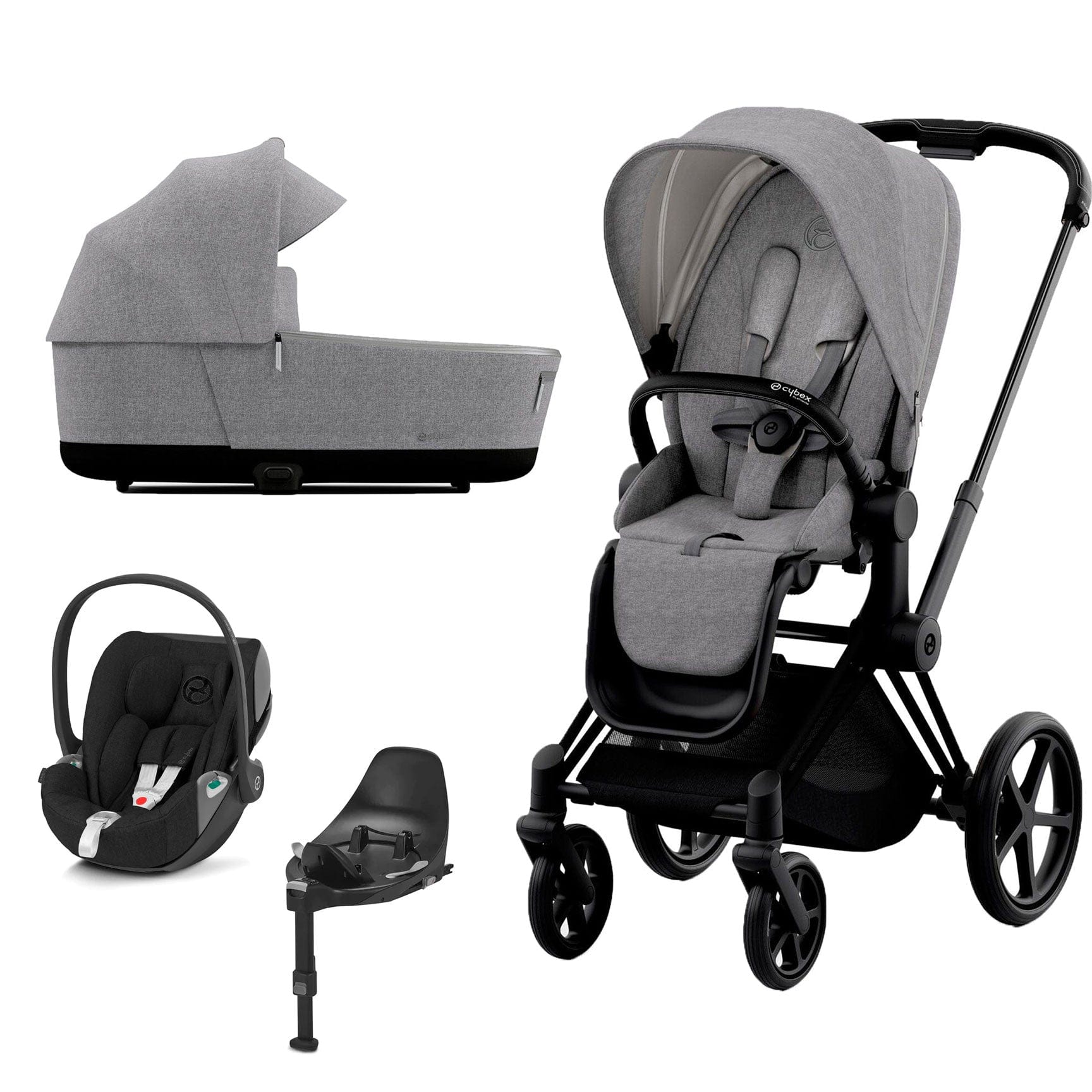 Cybex balios s sales footmuff manhattan grey