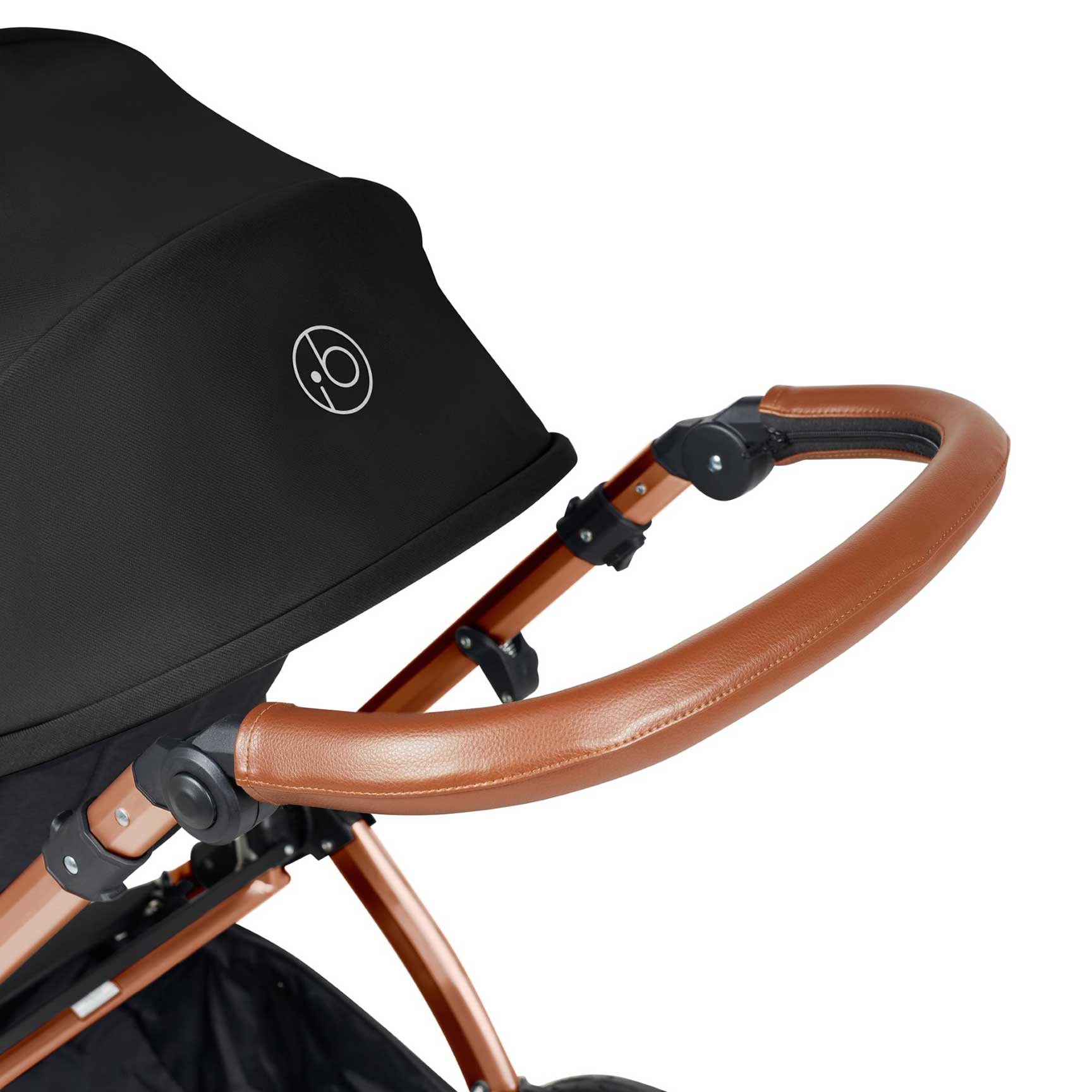 Ickle Bubba Ickle Bubba Stomp Luxe All-in-One Travel System with Isofix Base - Bronze/Midnight/Tan 10-011-300-021