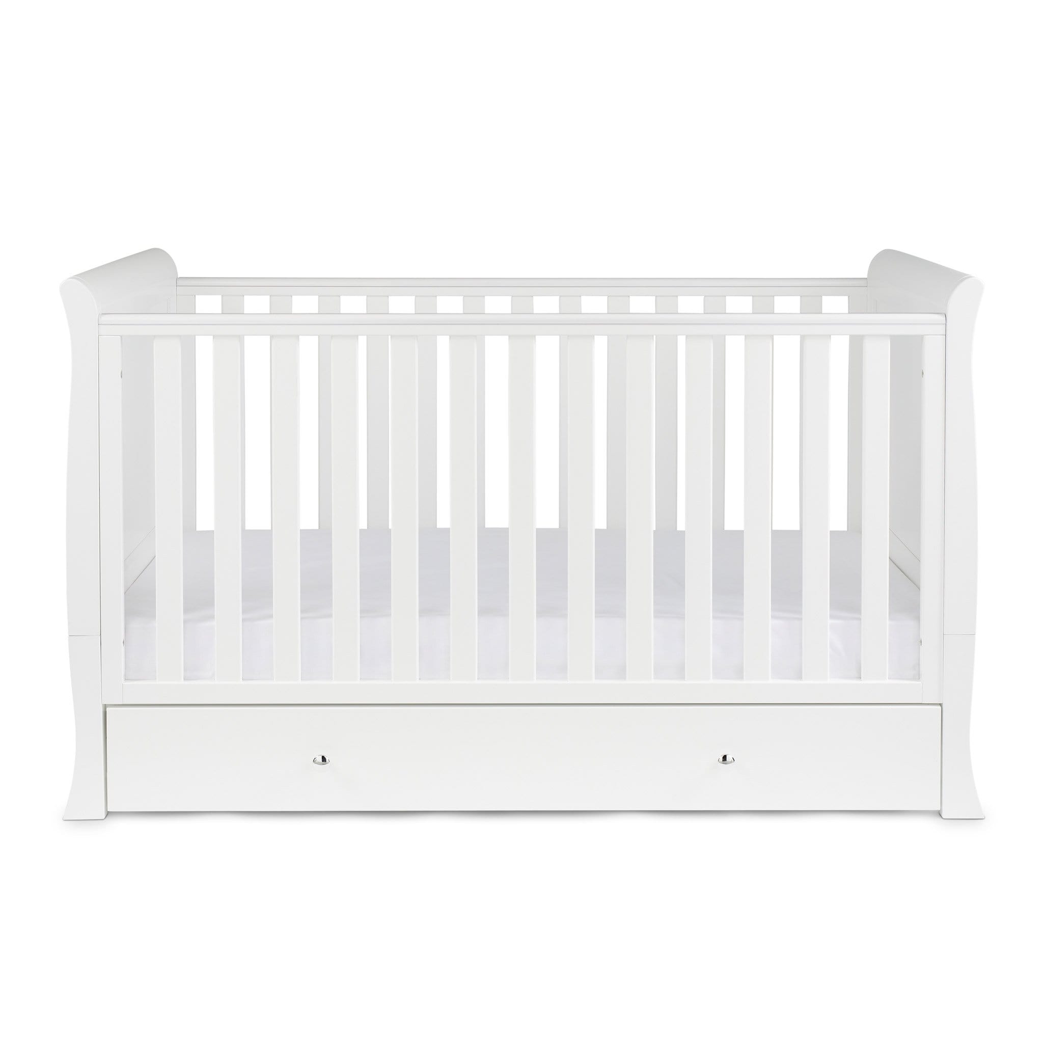 Ickle Bubba Nursery Room Sets Ickle Bubba Snowdon Classic 3 Piece Furniture Set - White