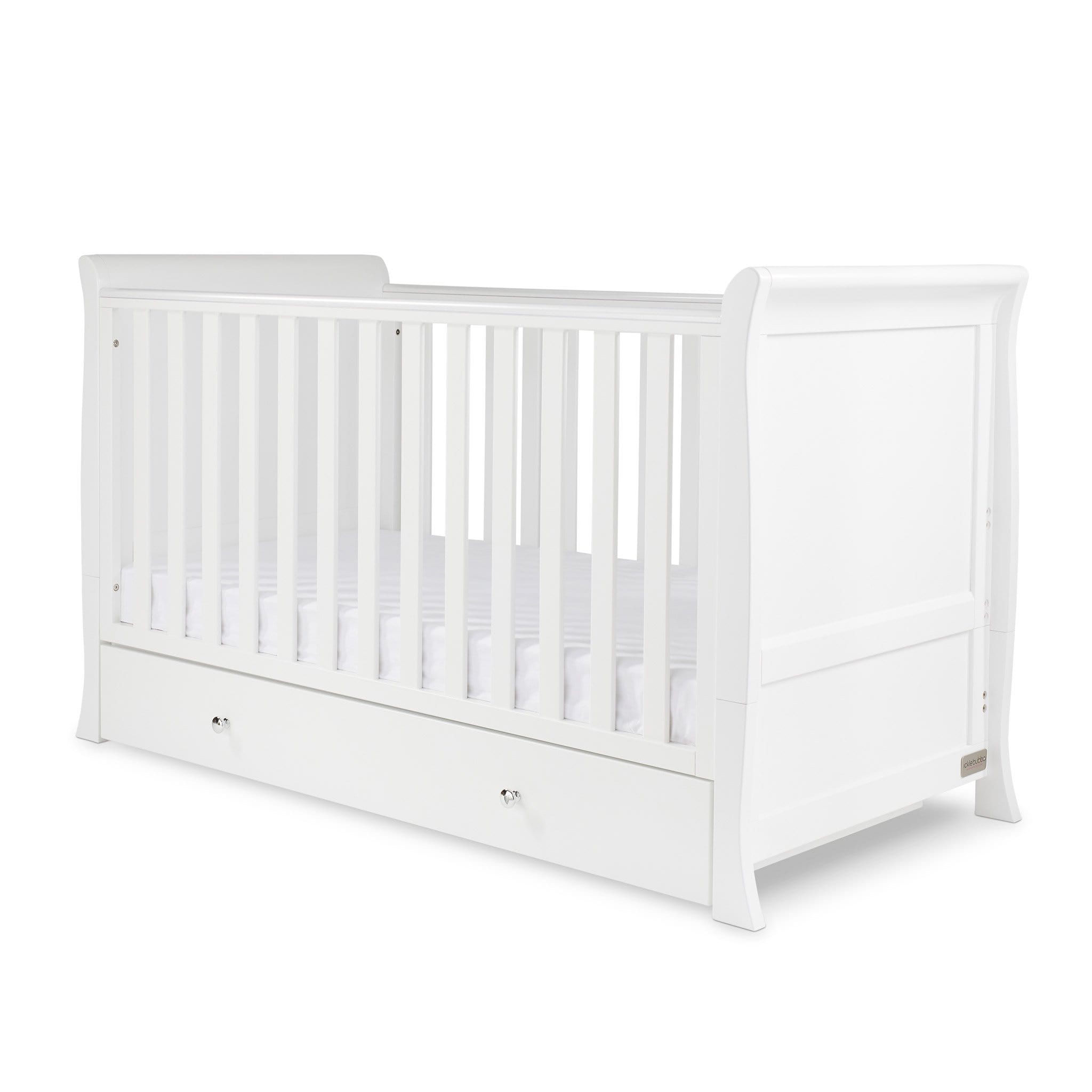 Ickle Bubba Nursery Room Sets Ickle Bubba Snowdon Classic 3 Piece Furniture Set - White