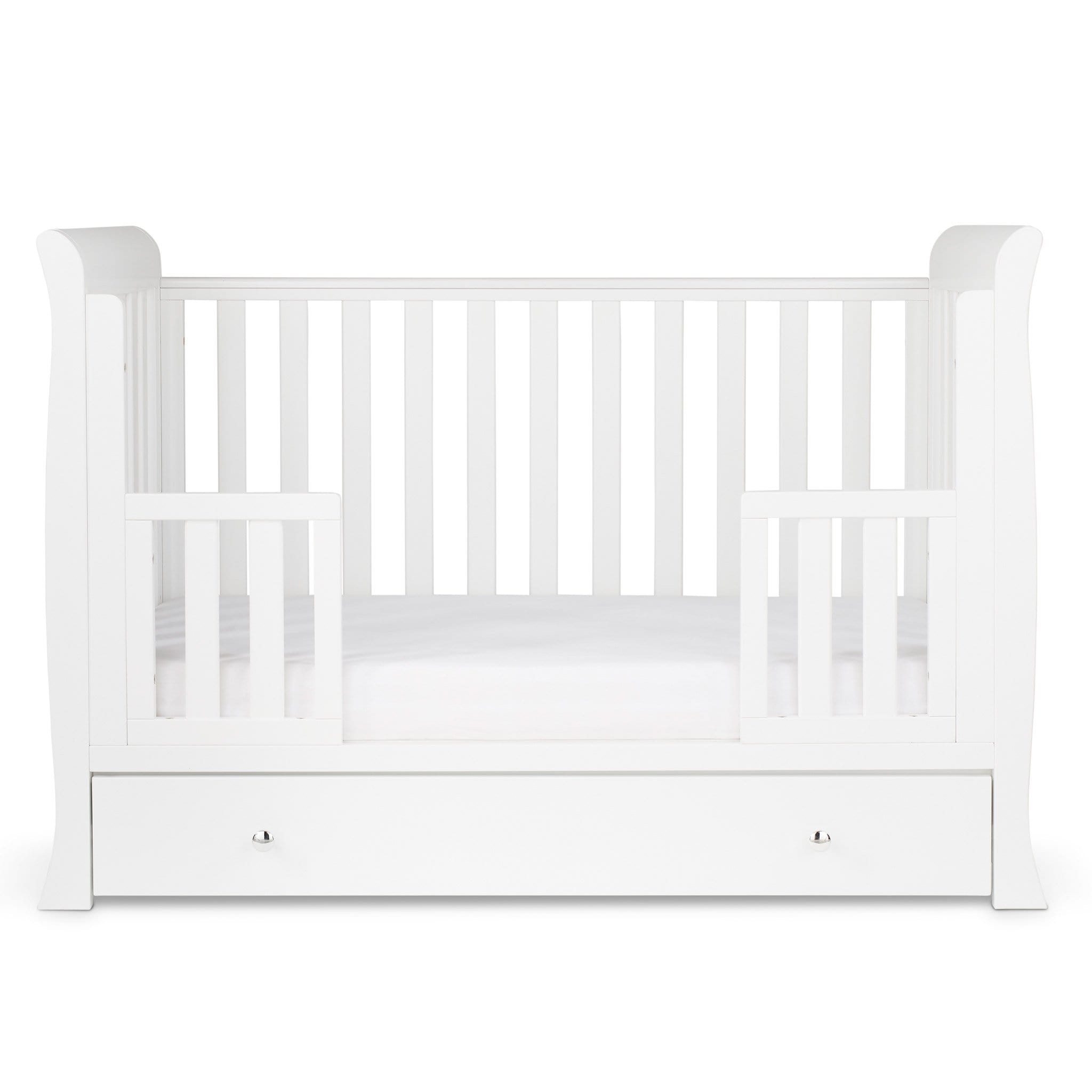 Ickle Bubba Nursery Room Sets Ickle Bubba Snowdon 4 in 1 Mini 3 Piece Furniture Set - White