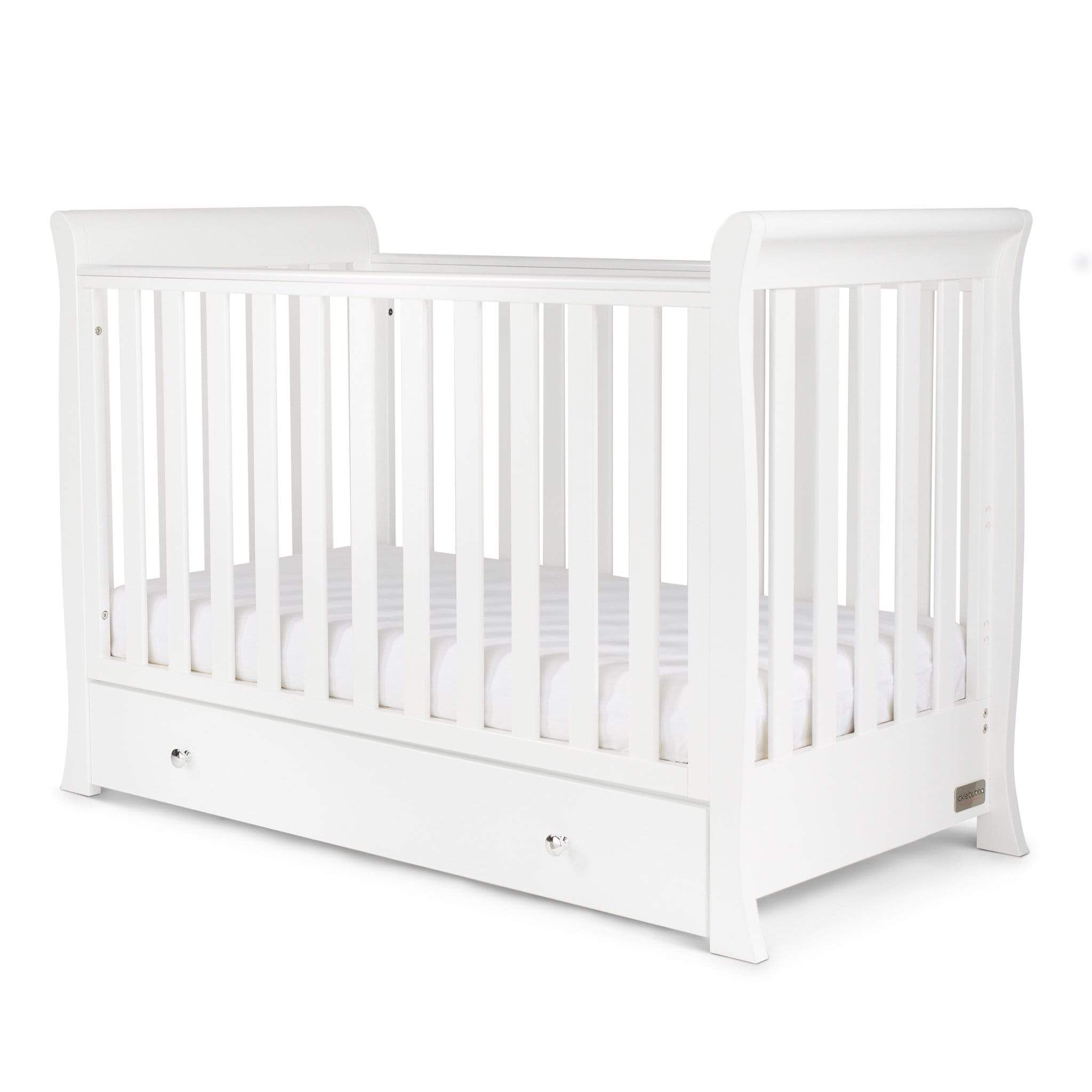 Ickle Bubba Nursery Room Sets Ickle Bubba Snowdon 4 in 1 Mini 3 Piece Furniture Set - White