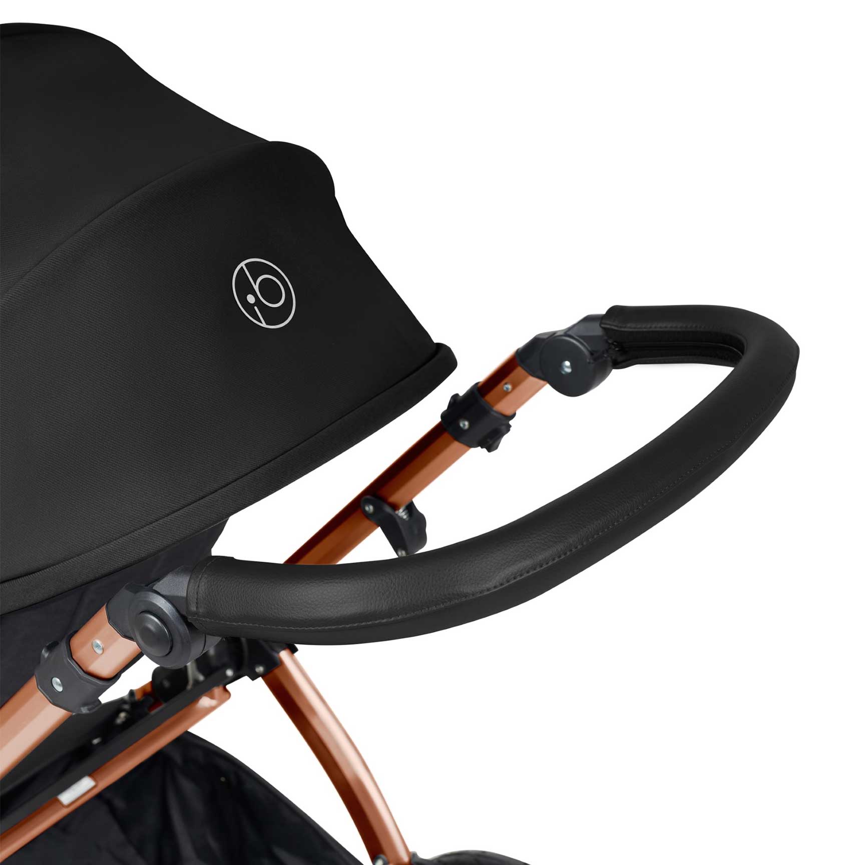 Ickle Bubba travel systems Ickle Bubba Stomp Luxe 2 in 1 Plus Pushchair & Carrycot - Bronze/Midnight/Black 10-003-001-139