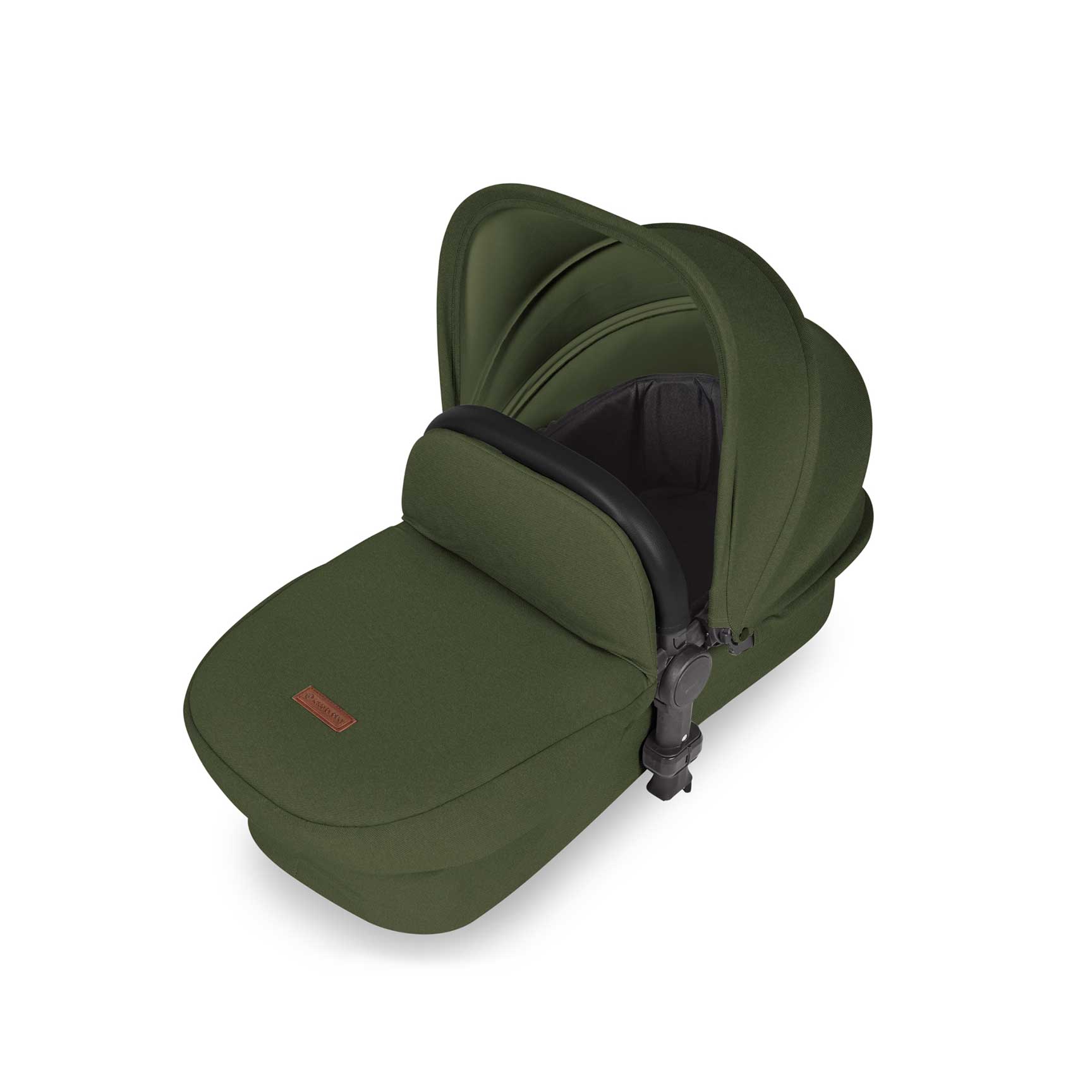 Ickle Bubba travel systems Ickle Bubba Stomp Luxe 2 in 1 Plus Pushchair & Carrycot - Bronze/Woodland/Black 10-003-001-140