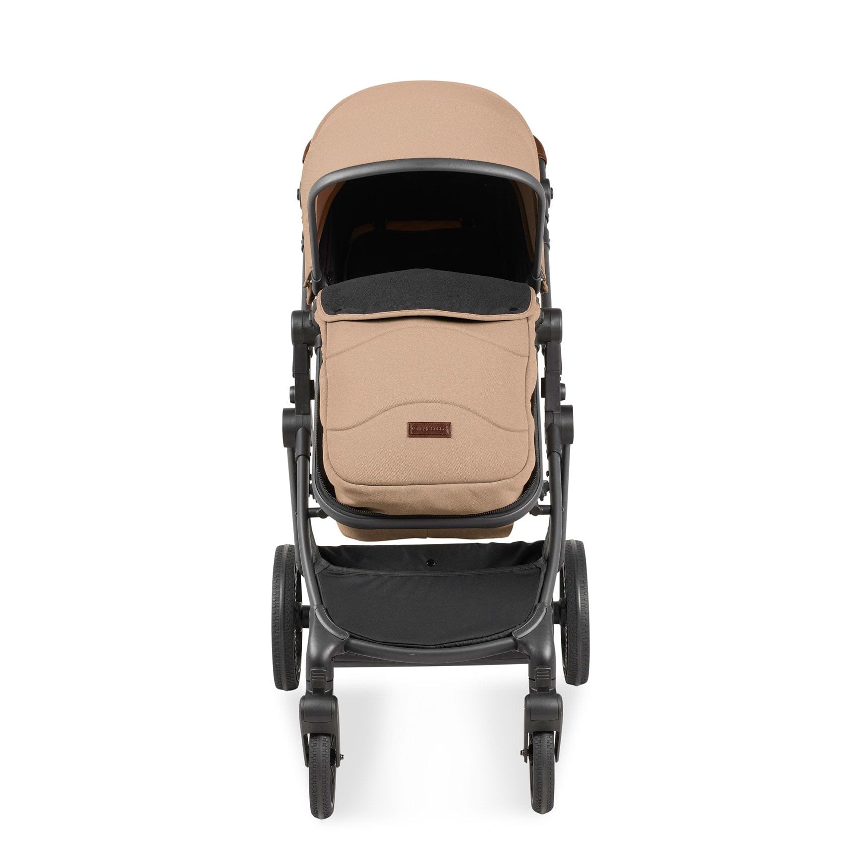 Ickle Bubba travel systems Ickle Bubba Cosmo 2 in 1 Plus Carrycot & Pushchair - Gun metal/Desert 10-007-001-136