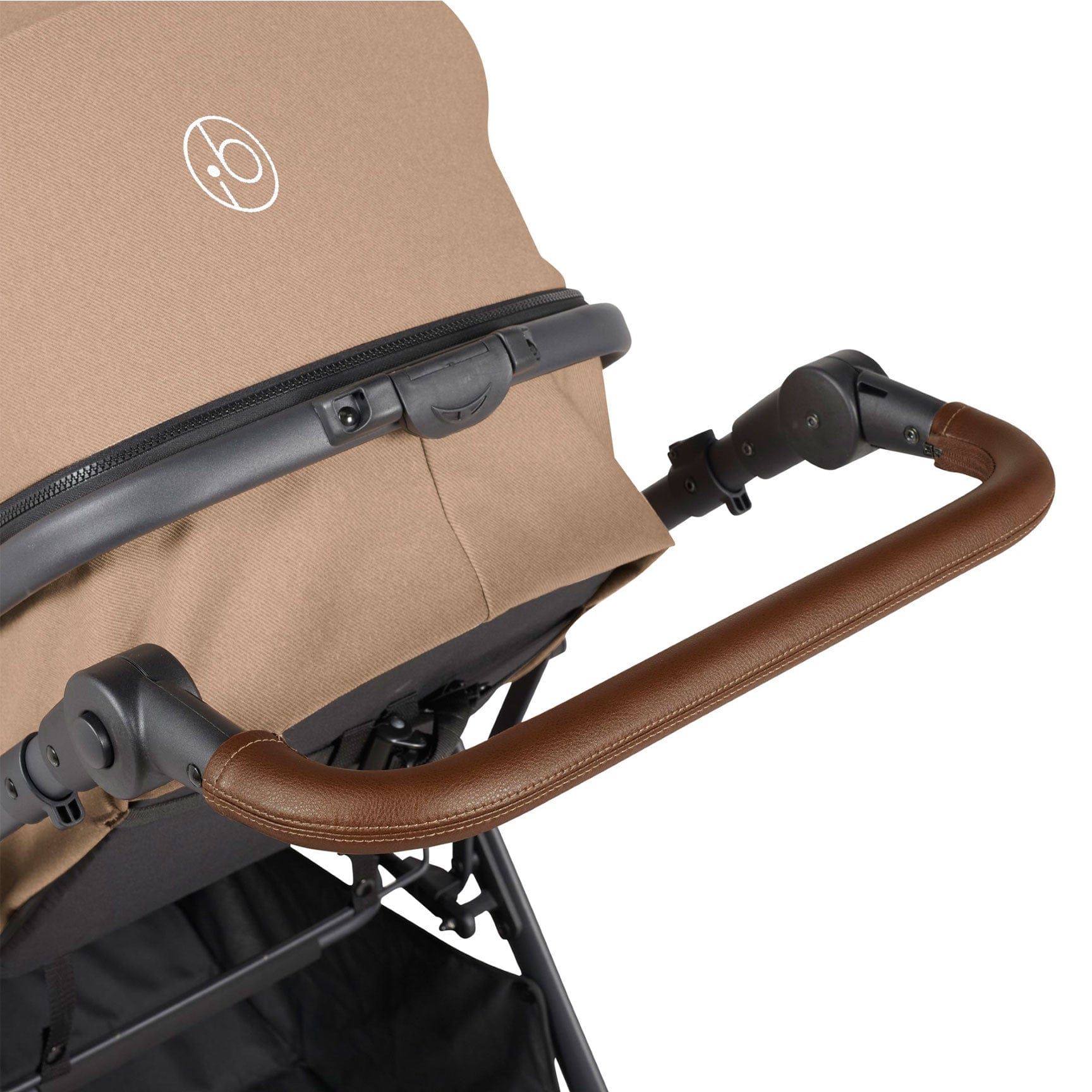 Ickle Bubba travel systems Ickle Bubba Cosmo 2 in 1 Plus Carrycot & Pushchair - Gun metal/Desert 10-007-001-136