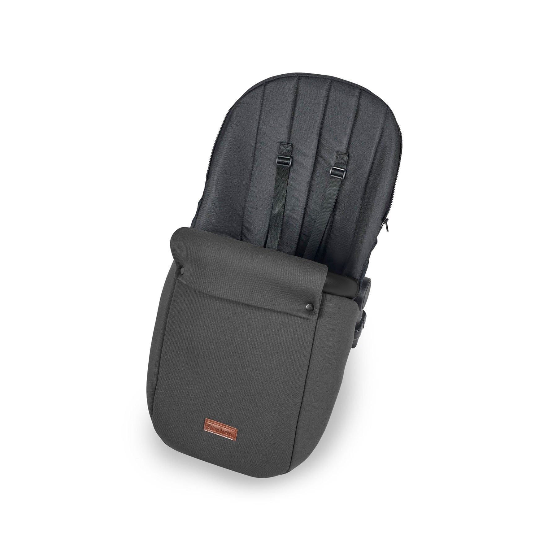 Ickle Bubba travel systems Ickle Bubba Stomp Luxe All-in-One Travel System with Isofix Base - Silver/Charcoal Grey/Black 10-011-300-254