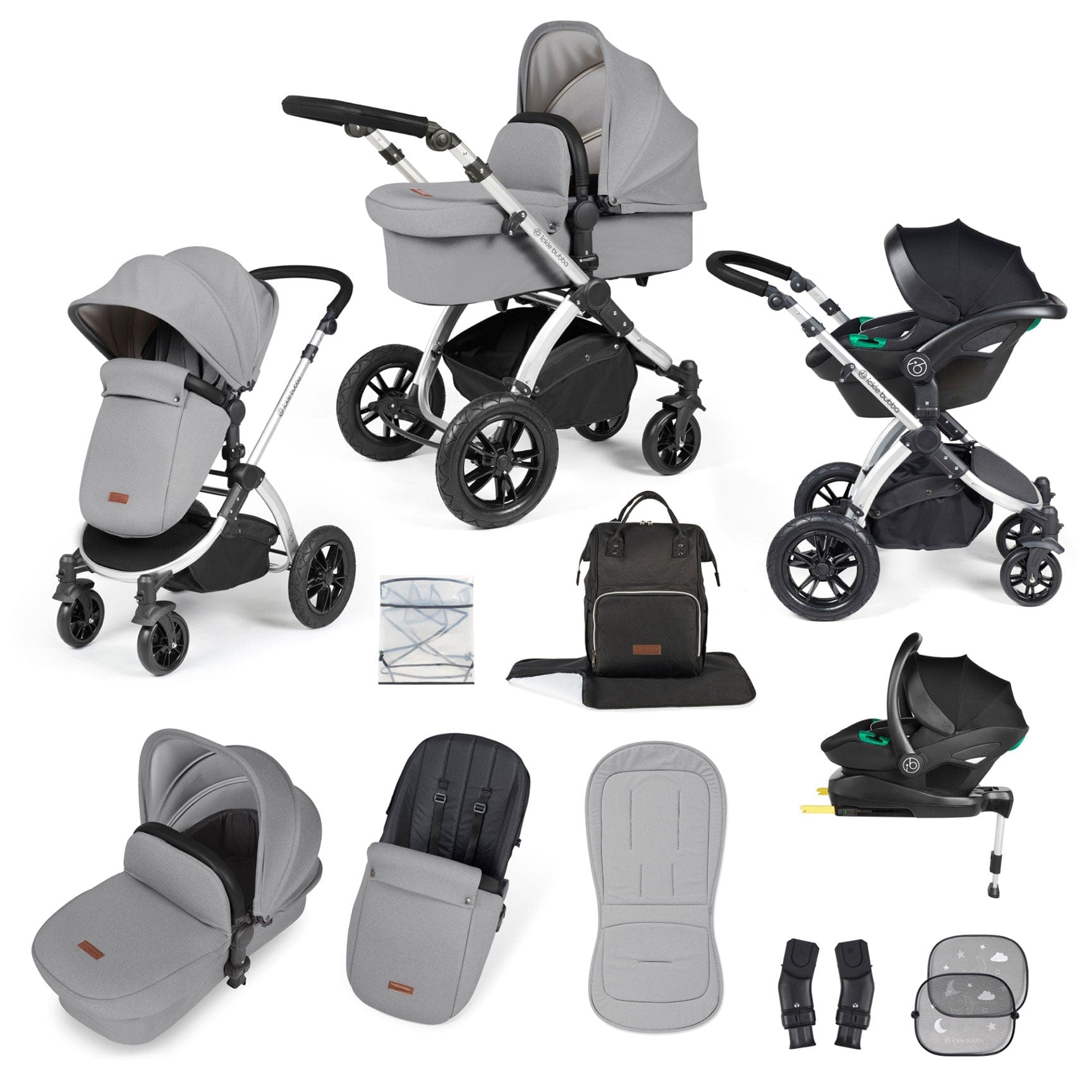 Ickle bubba moon 3 in 1 travel system best sale