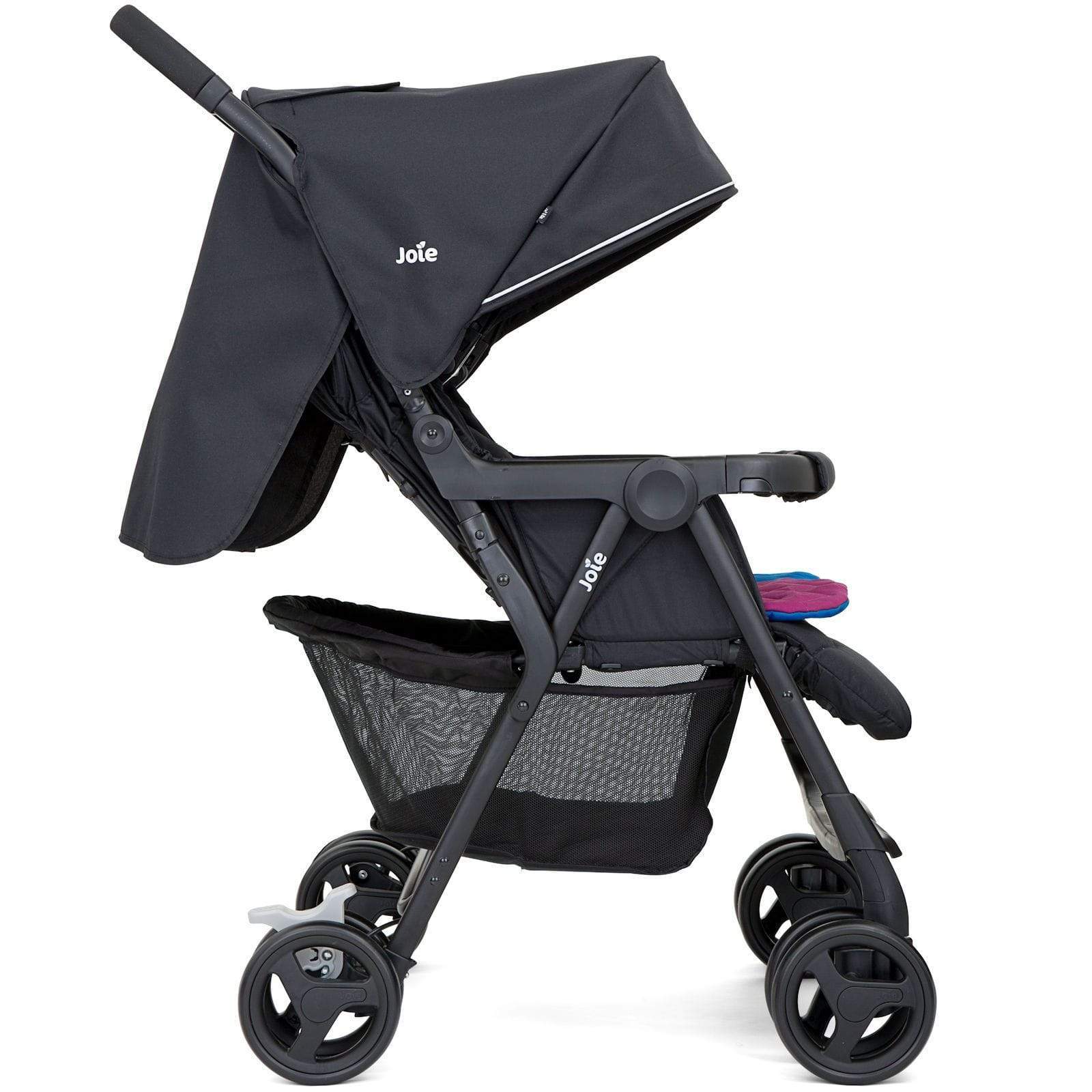 Joie double cheap buggy black