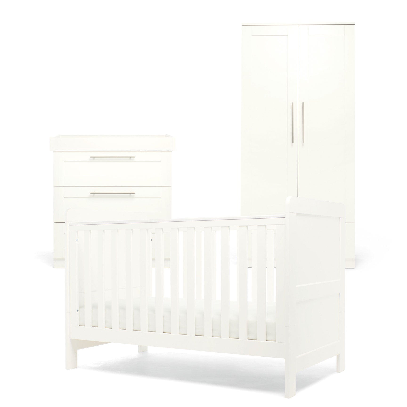 Mamas & Papas Mamas and Papas Hampden 3 Piece Room Set in White