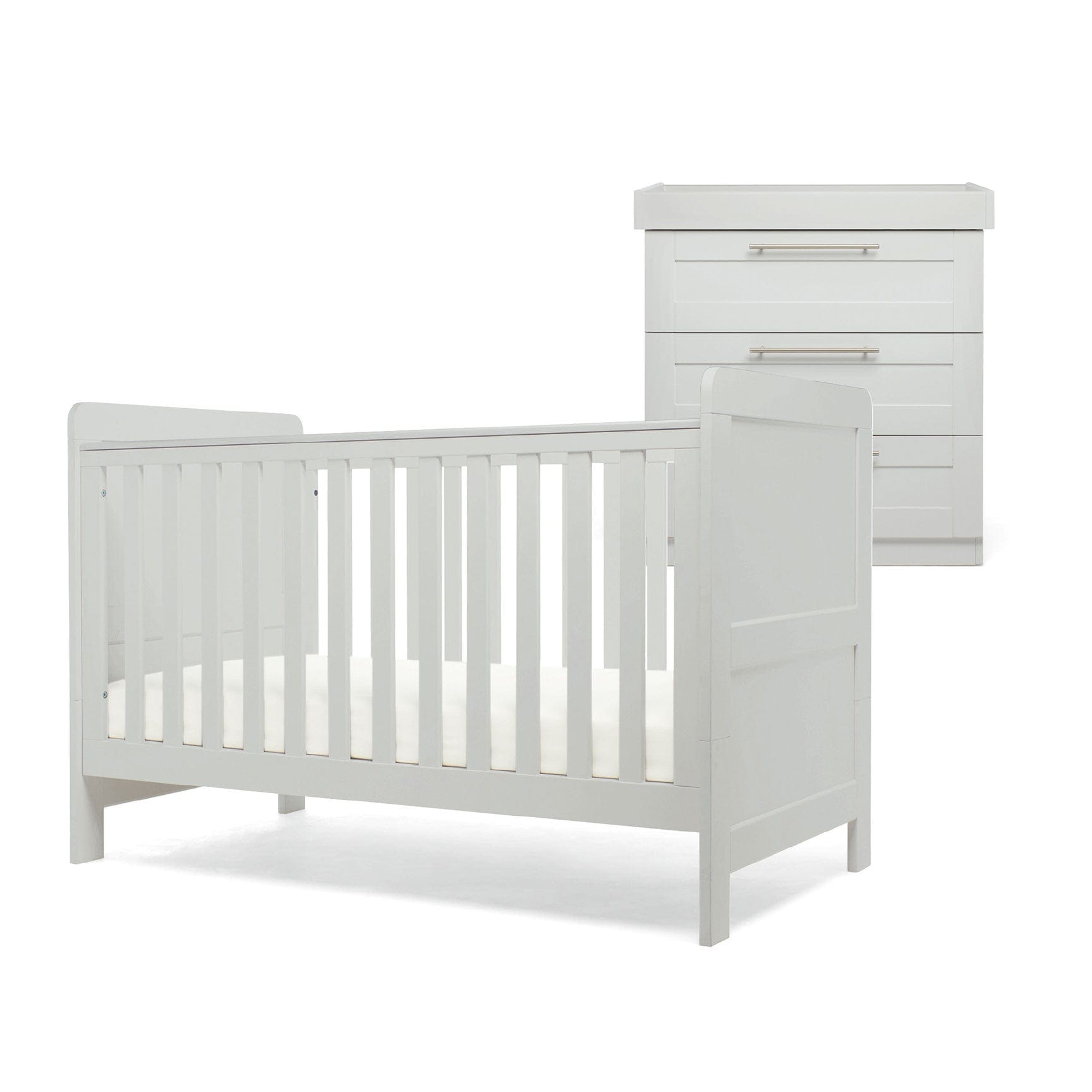 Mamas & Papas Nursery Room Sets Mamas and Papas Hampden 2 Piece Room Set - Grey