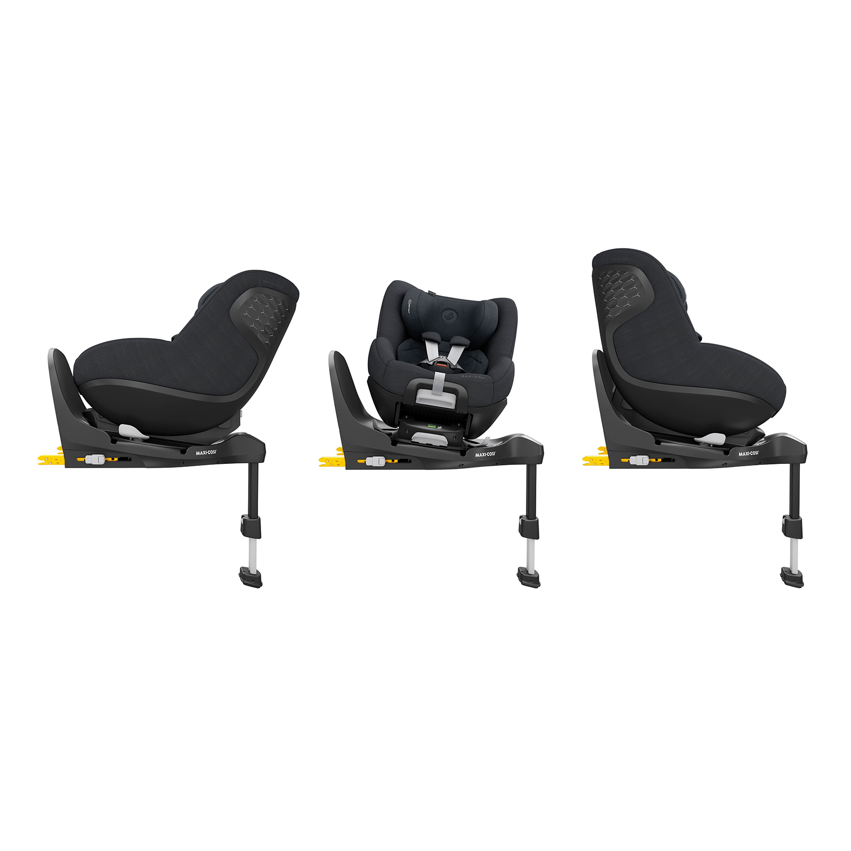 Maxi-Cosi baby car seats Maxi-Cosi Pearl 360 Pro & FamilyFix 360 Pro - Authentic Graphite 8053550110-1